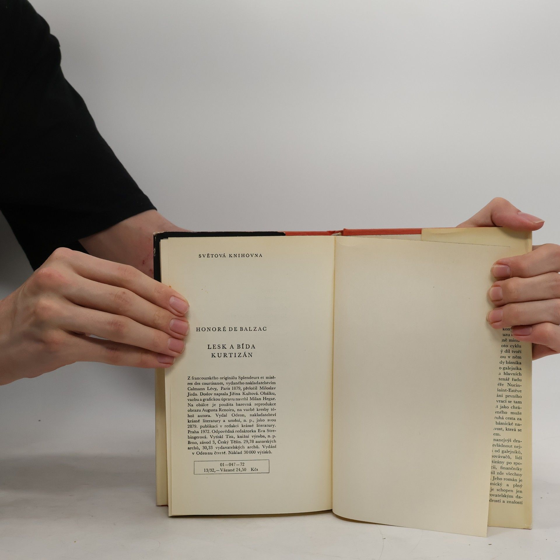 Honoré de Balzac Lesk a bída kurtizán