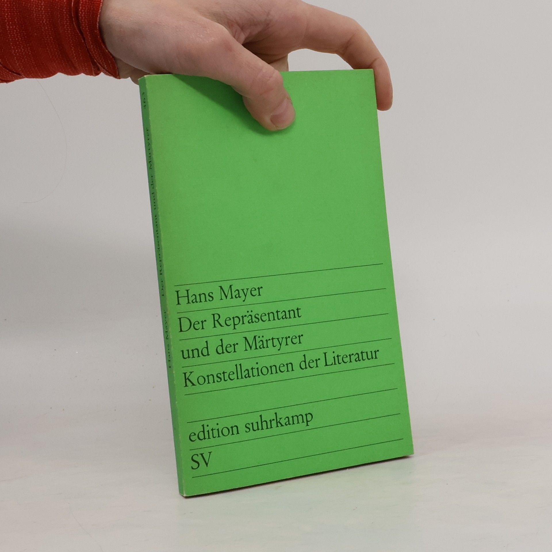 Der Repräsentant und der Märtyrer
