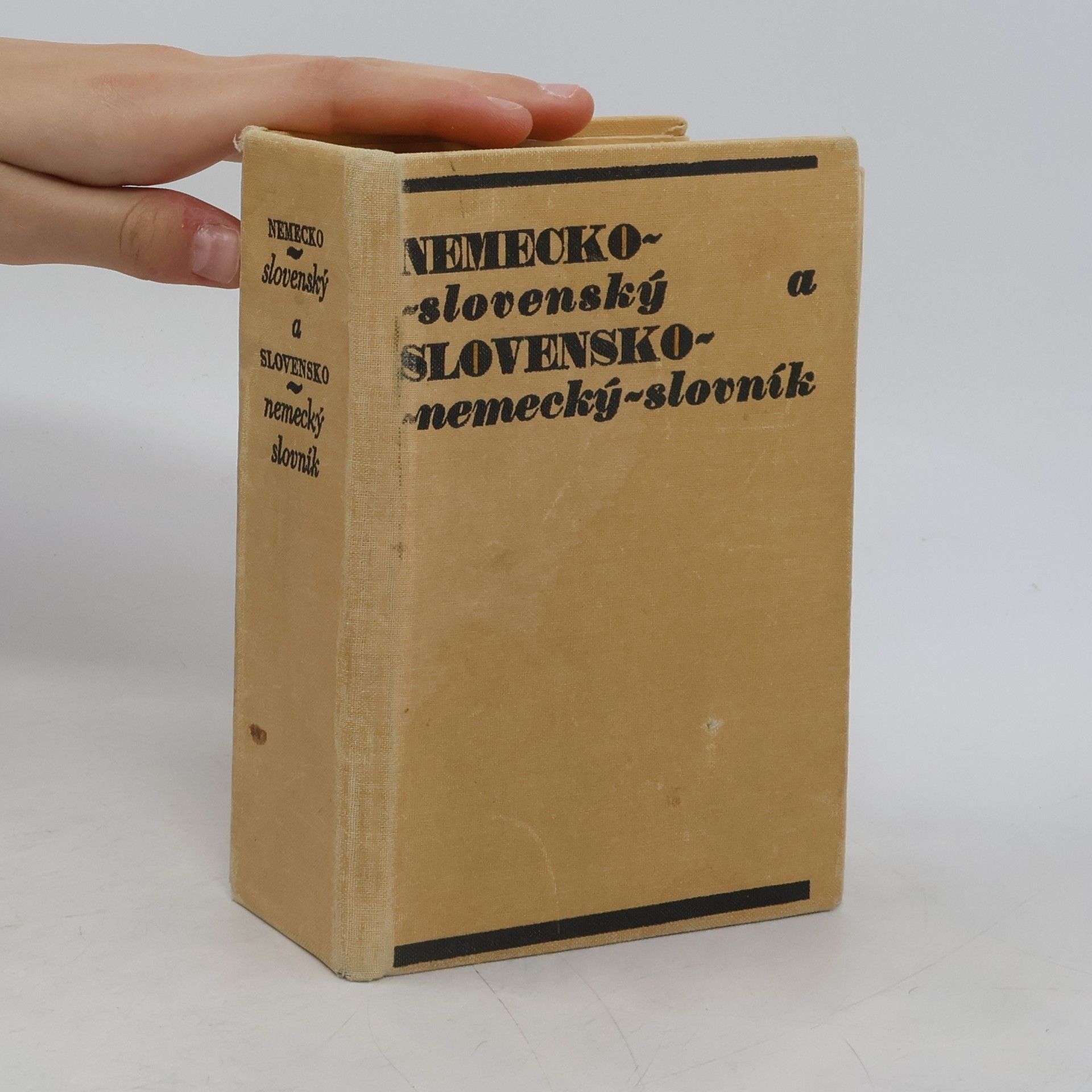Autores varios Nemecko-slovenský a slovensko-nemecký slovník