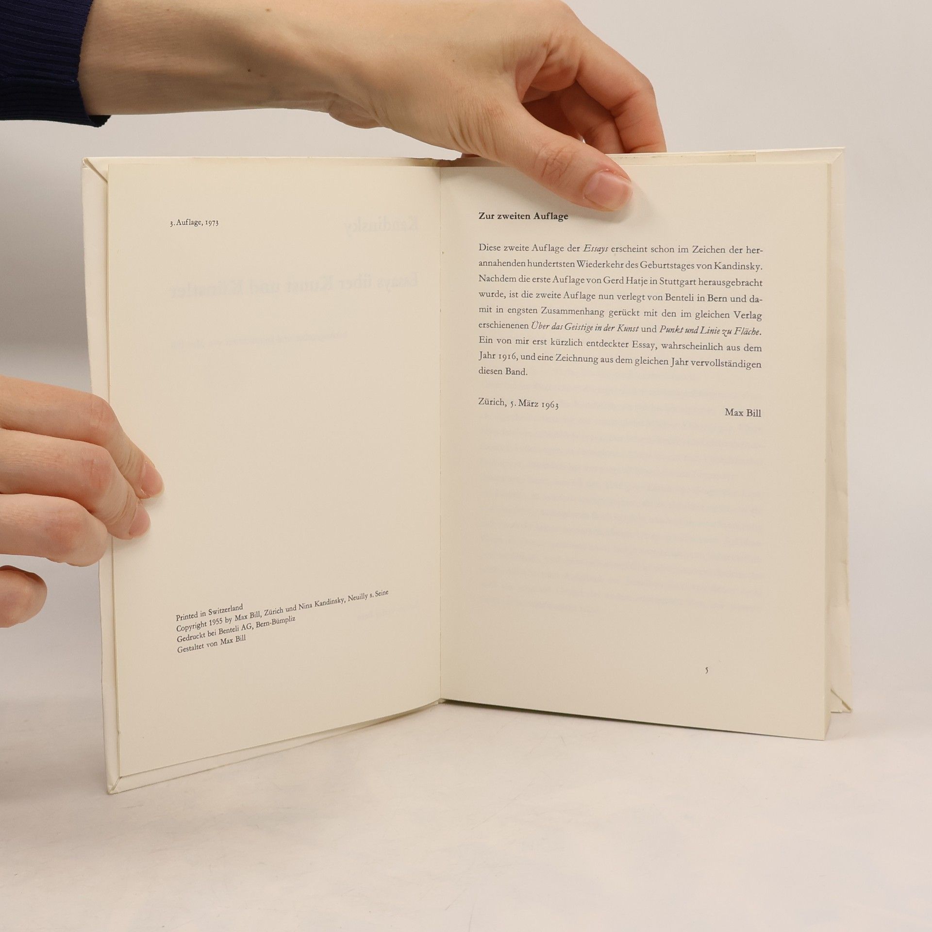 Wassily Kandinsky Essays über Kunst und Künstler