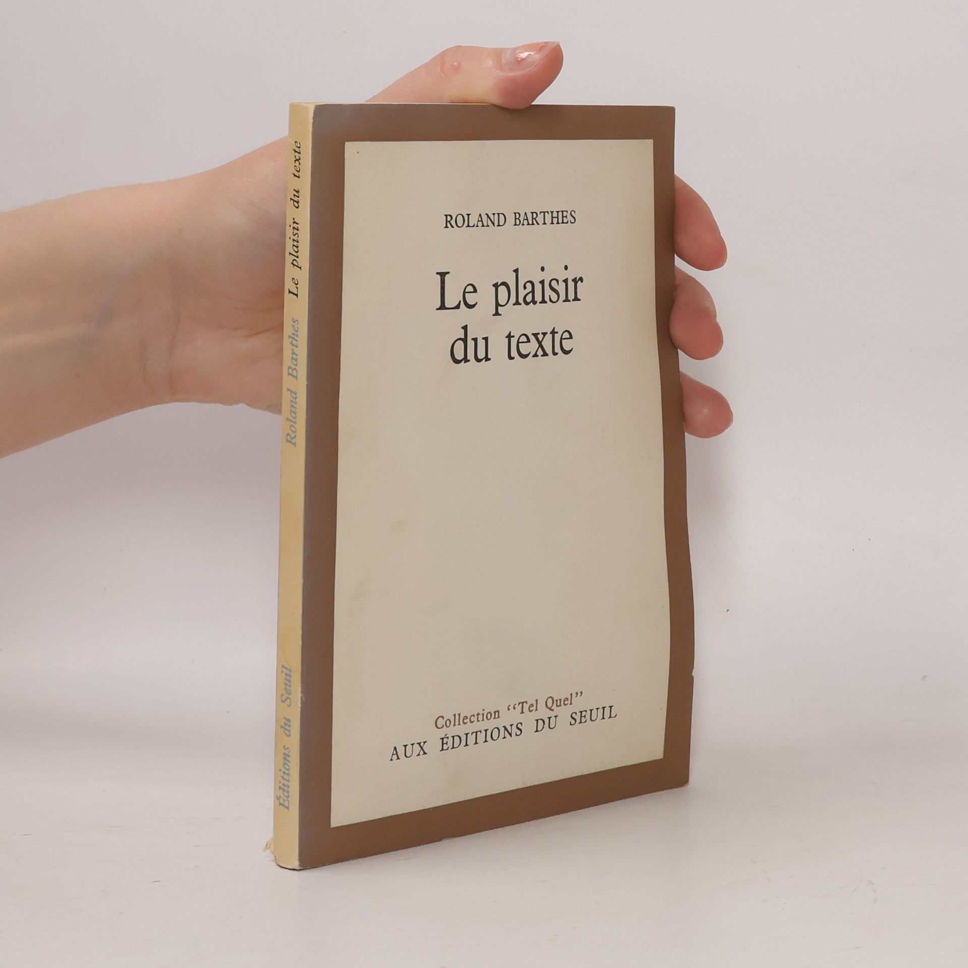 Roland Barthes Le plaisir du texte