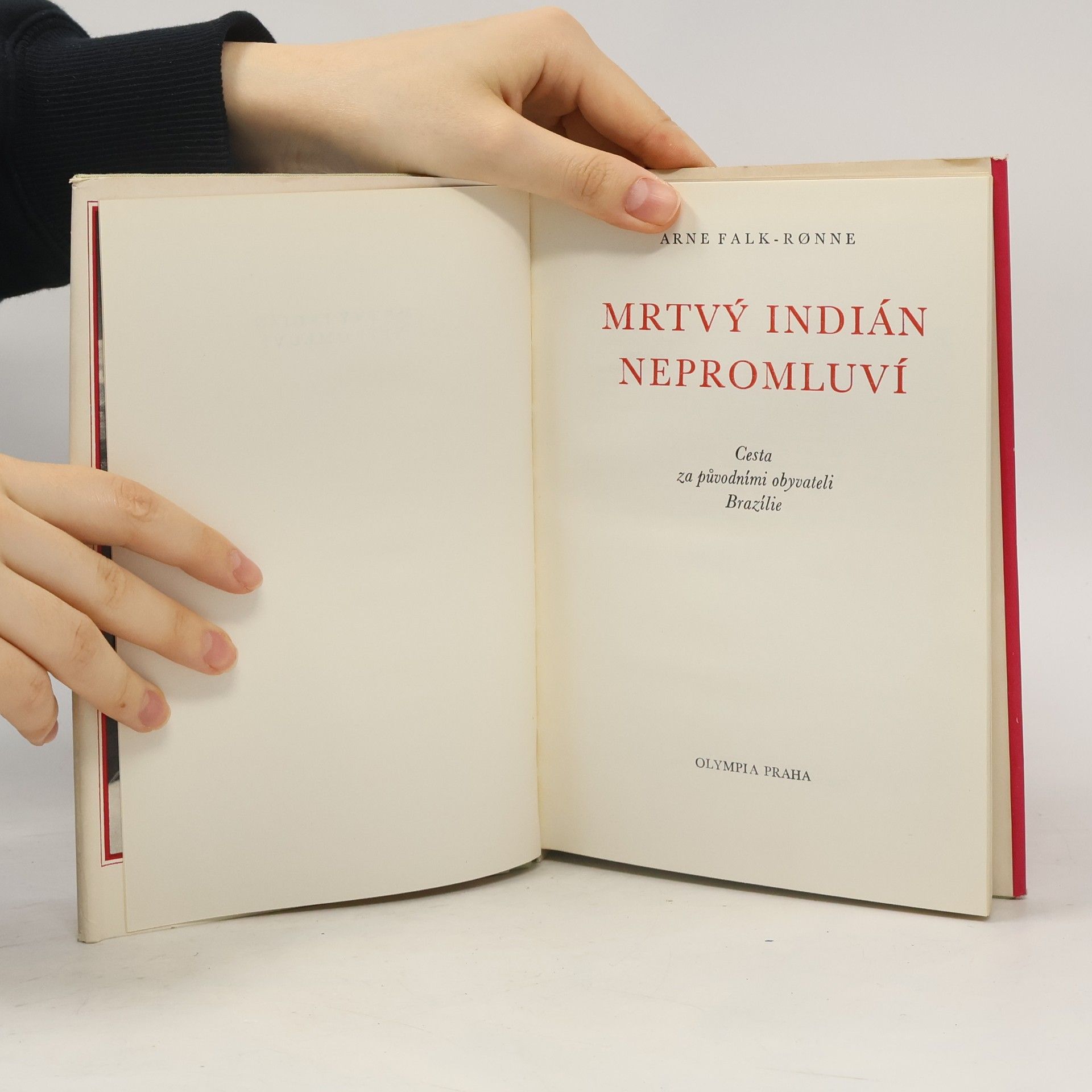Arne FalkRønne Mrtvý Indián nepromluví