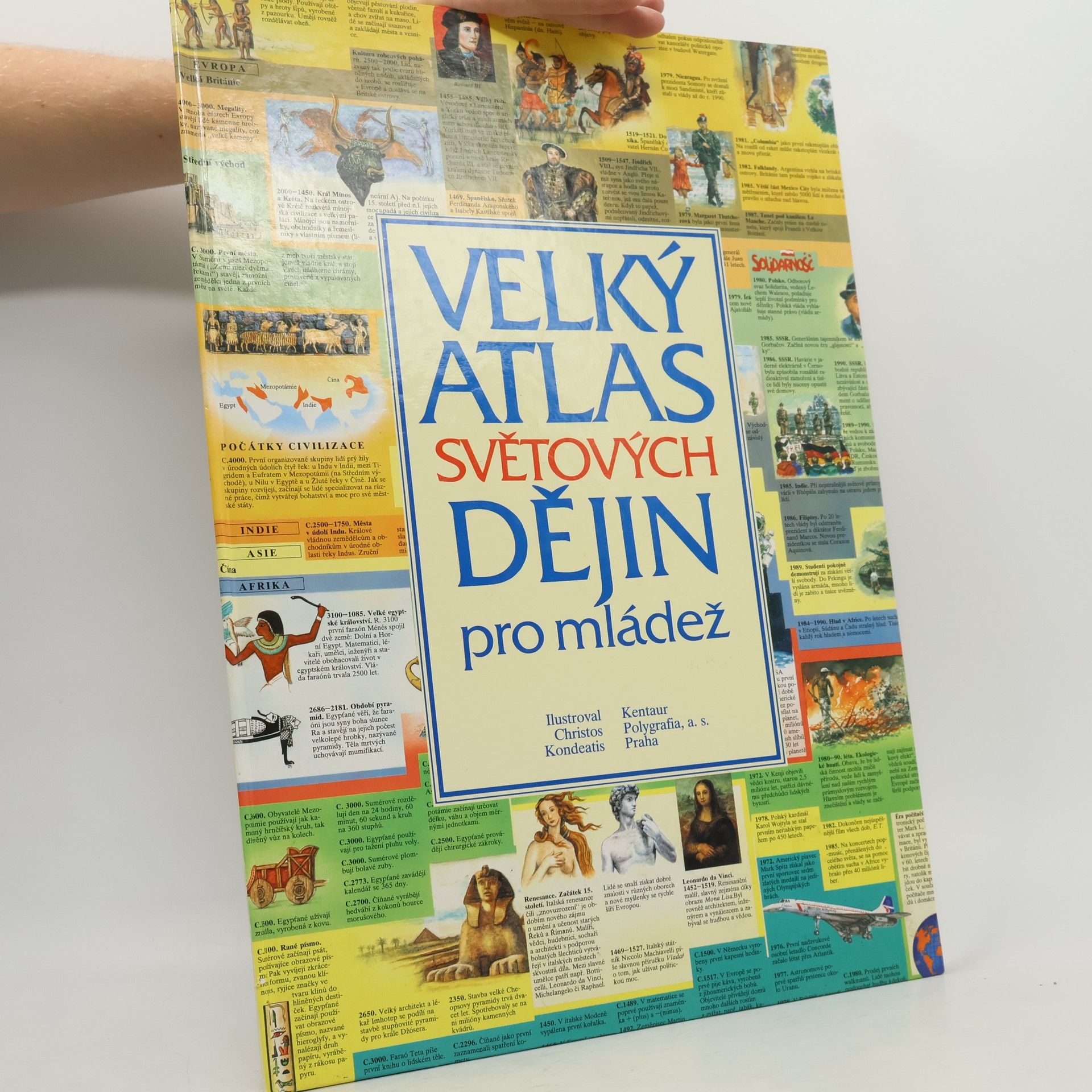 Christos Kondeatis Velký atlas světových dějin pro mládež