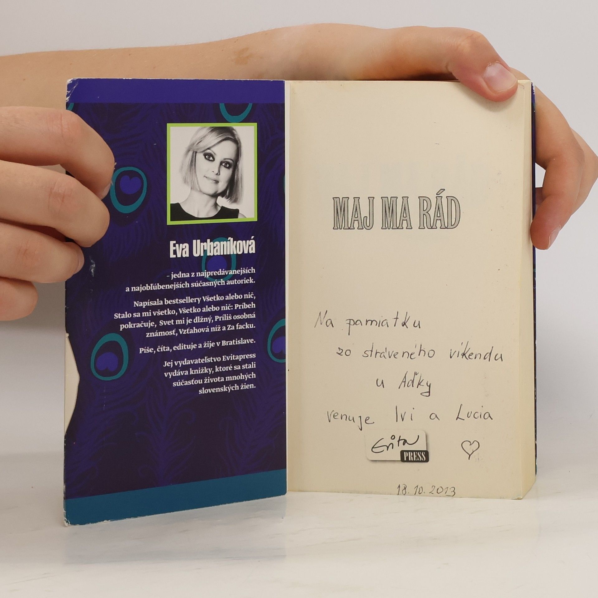 Eva Urbaníková Maj ma rád
