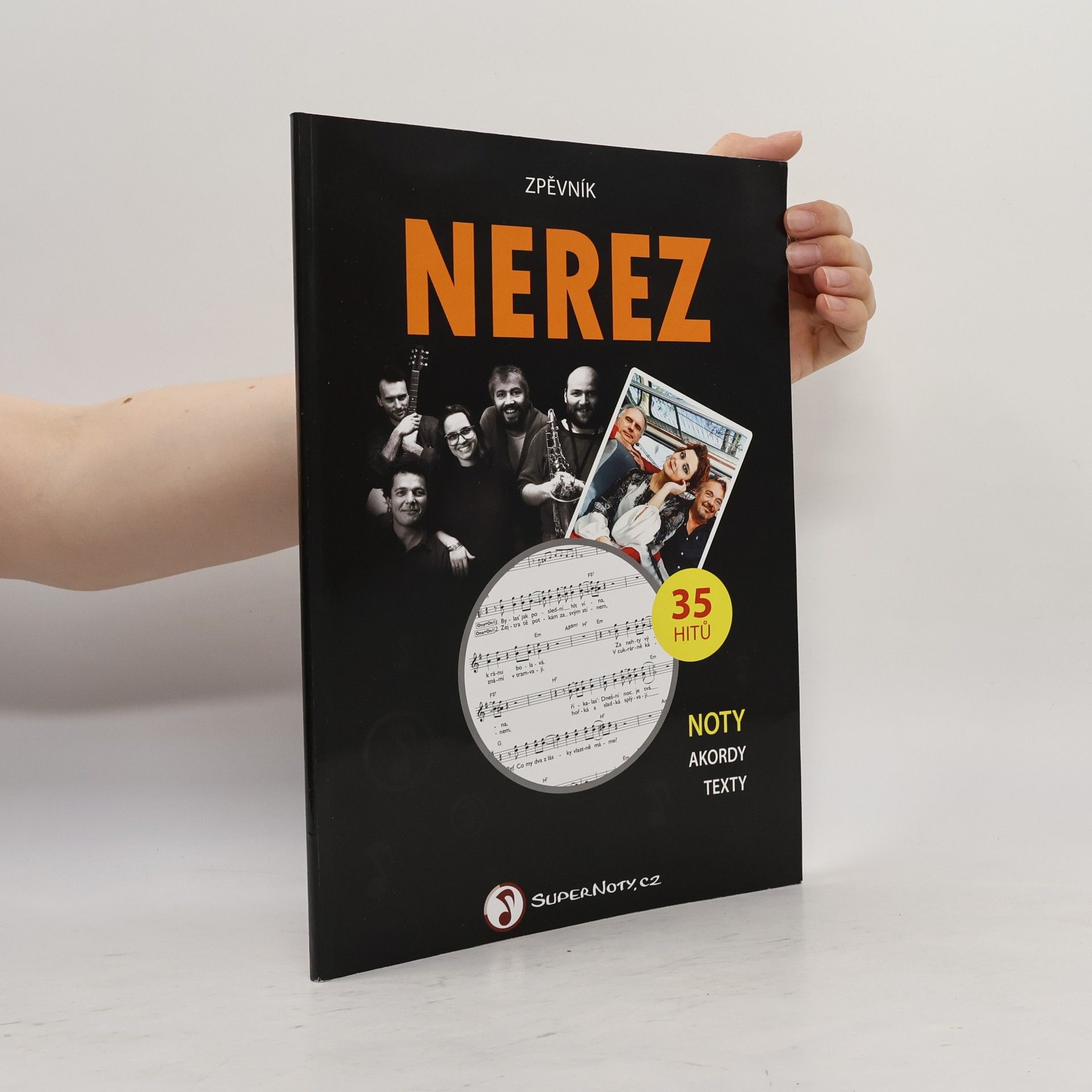 Super Noty Zpěvník Nerez - Noty, akordy, texty