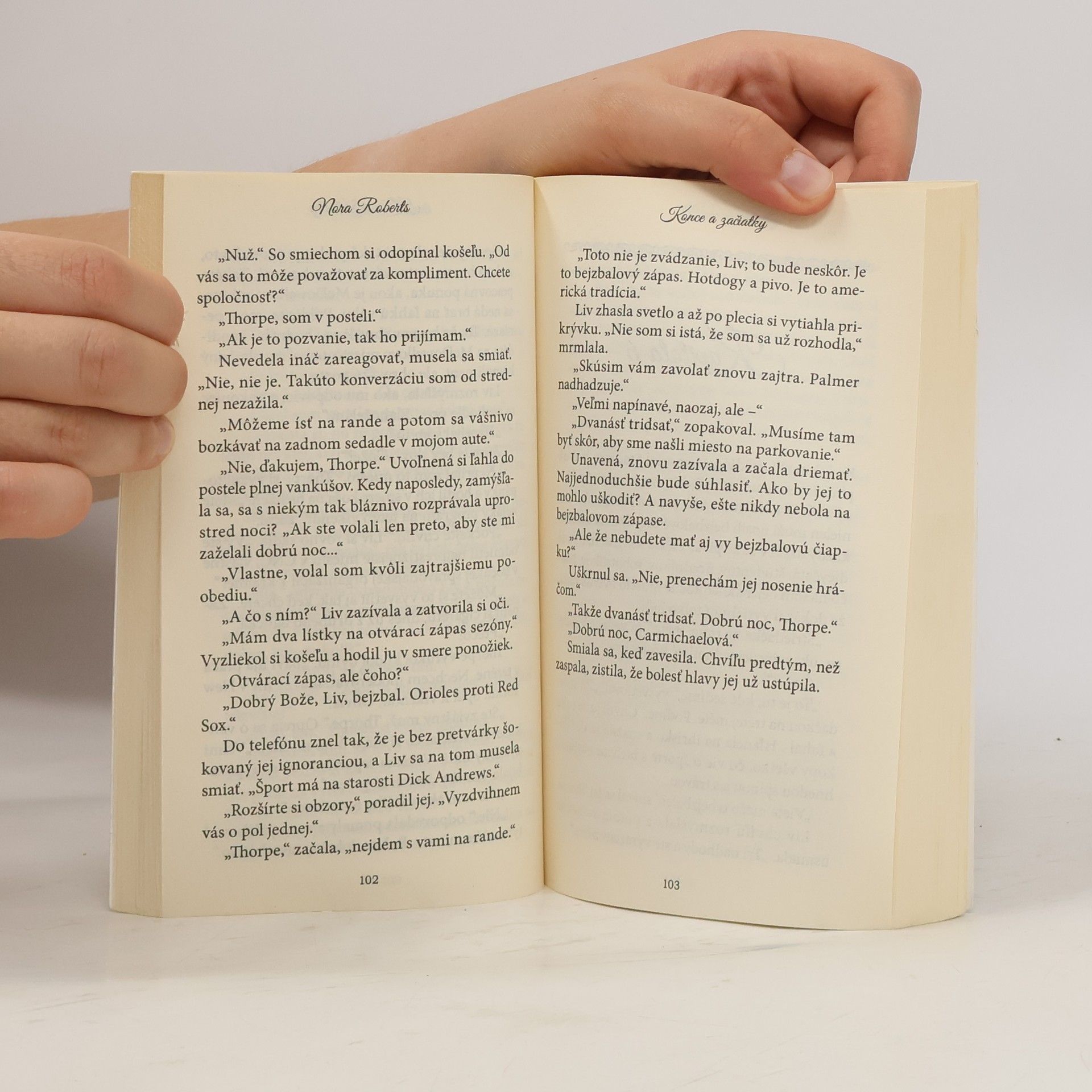 Nora Roberts Konce a začiatky