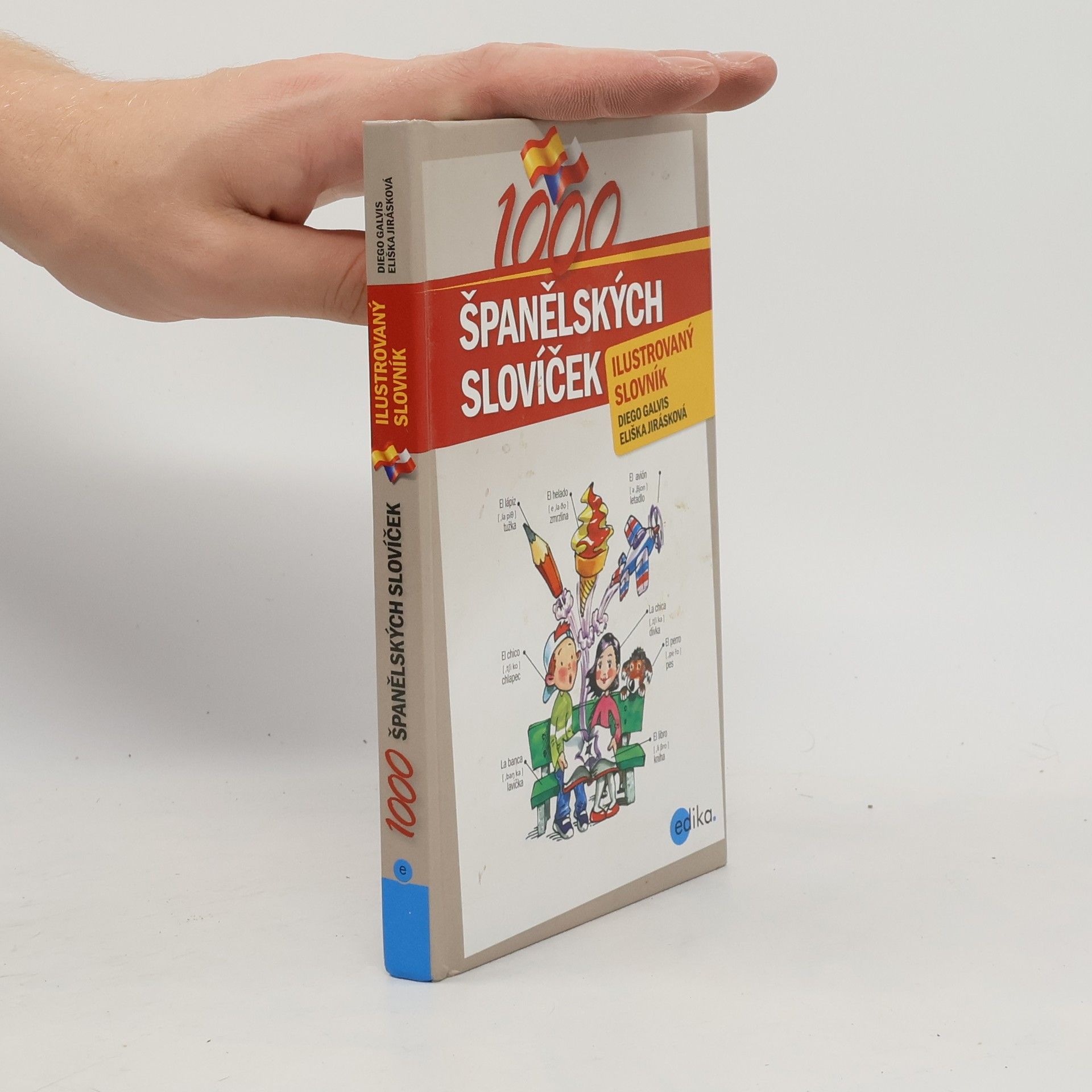 Eliška Jirásková 1000 španělských slovíček (ilustrovaný slovník)