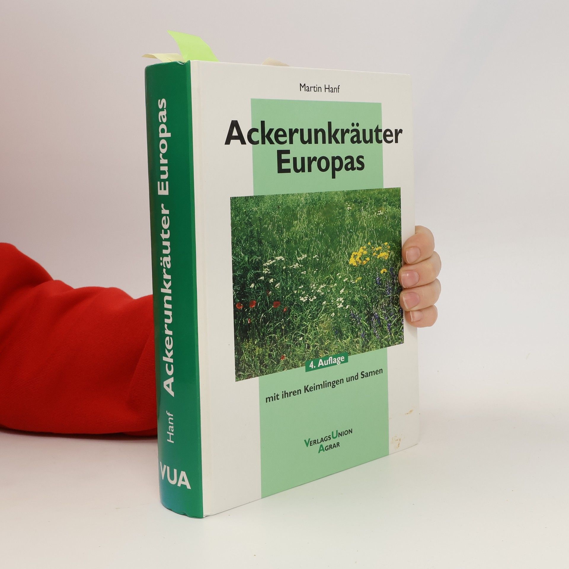 Ackerunkräuter Europas mit ihren Keimlingen und Samen