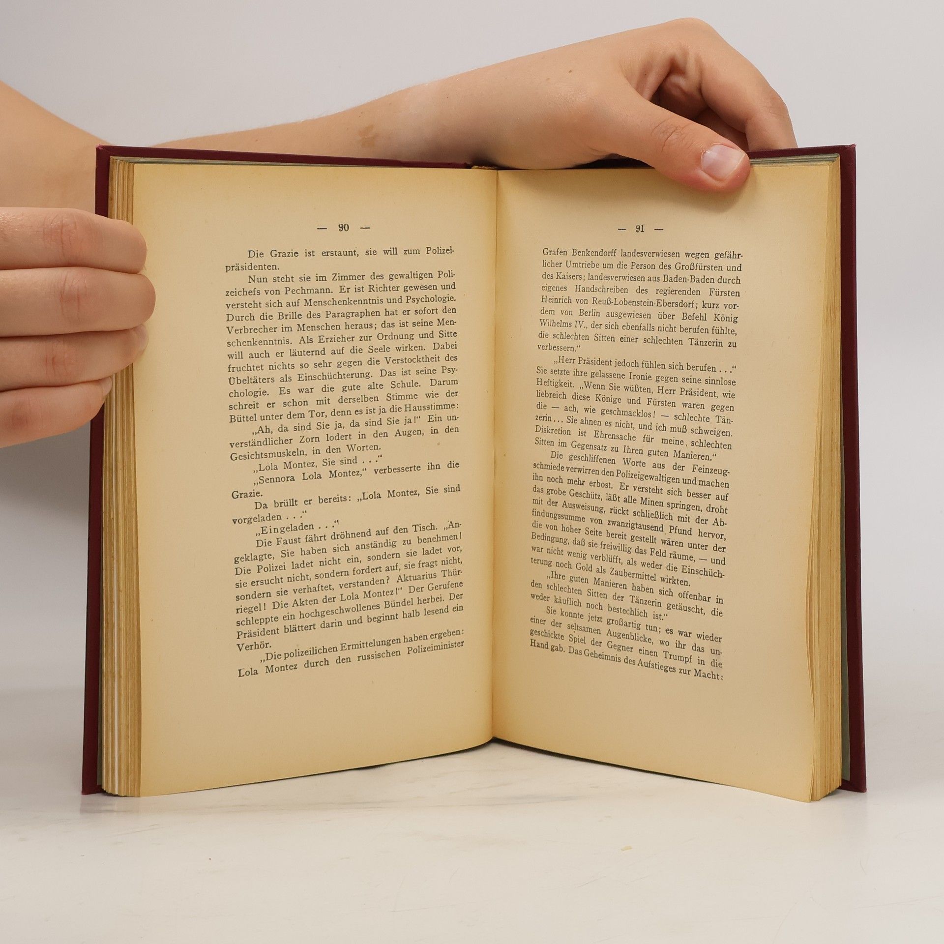 Joseph August Lux Lola Montez
