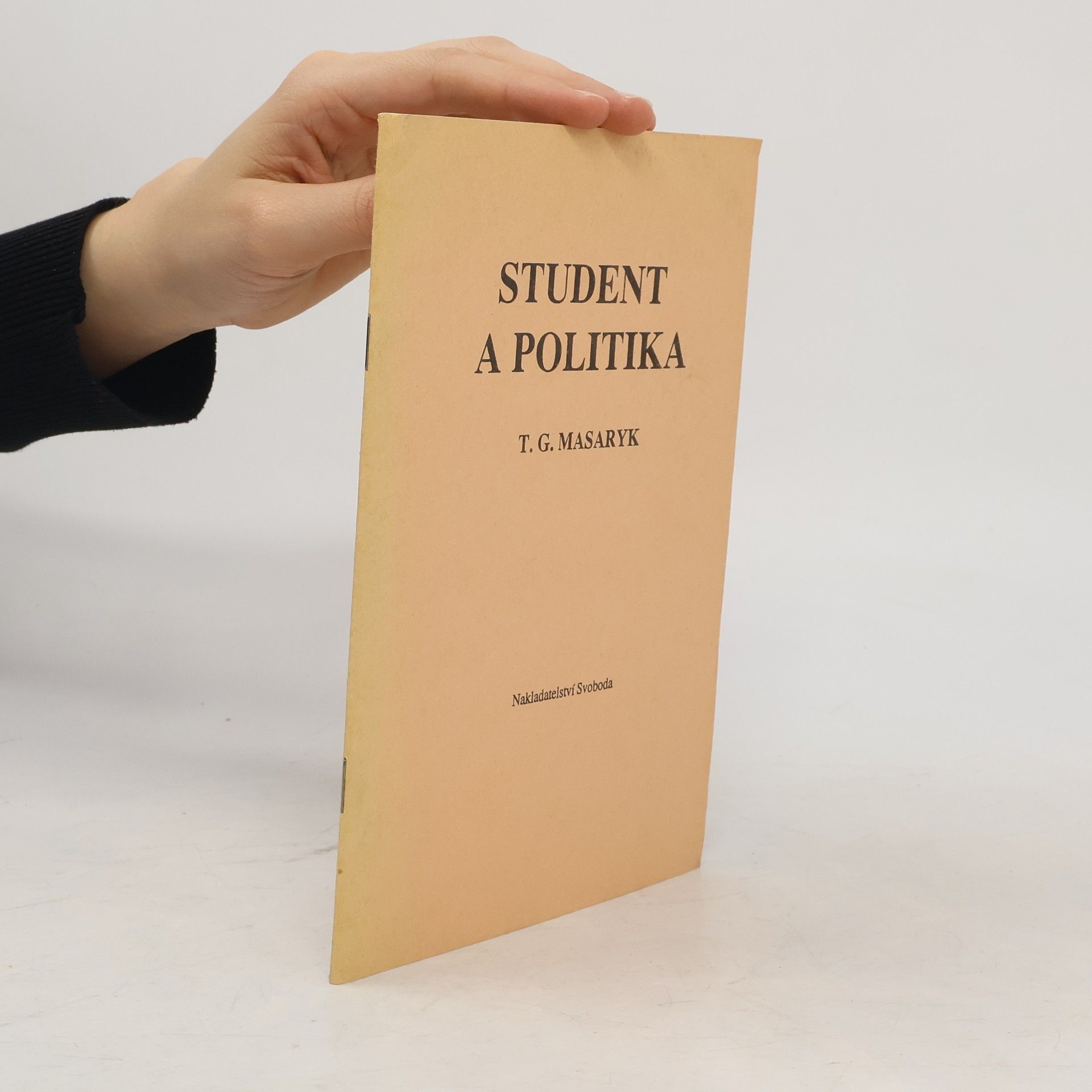 Tomáš Garrigue Masaryk Student a politika