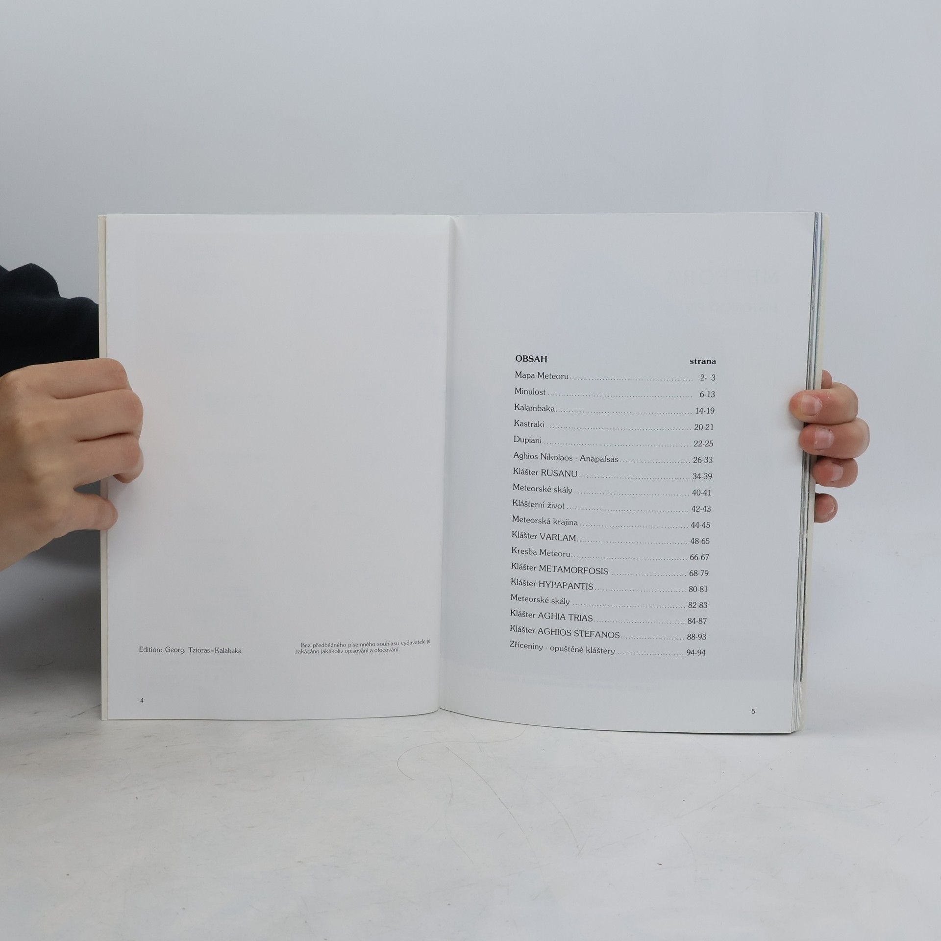Various authors Meteora. Svaté kameny a jejich historie
