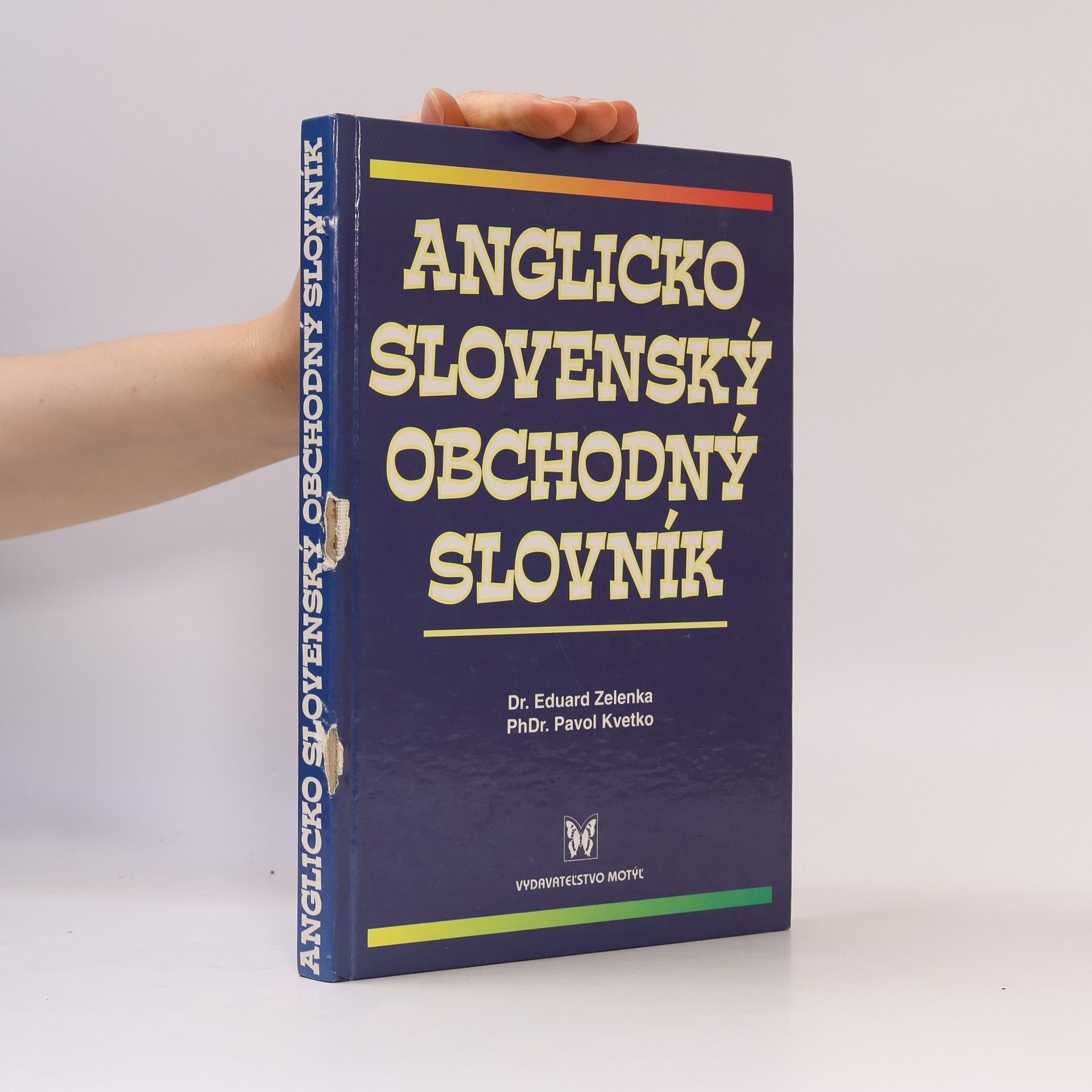 Edward Zelenka Anglicko - slovenský obchodný slovník