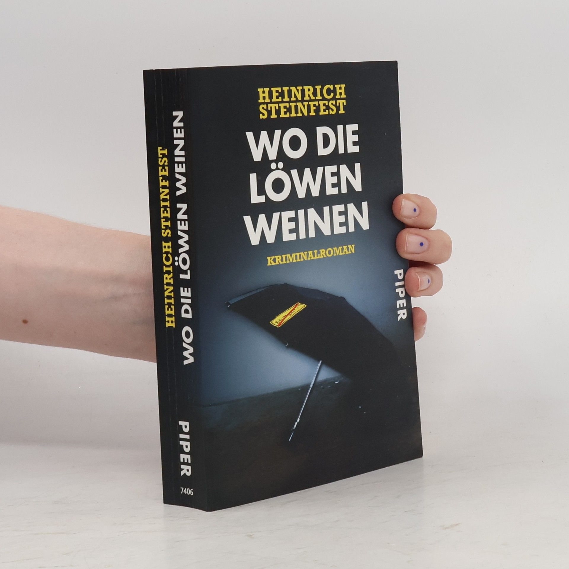 Heinrich Steinfest Wo die Löwen weinen