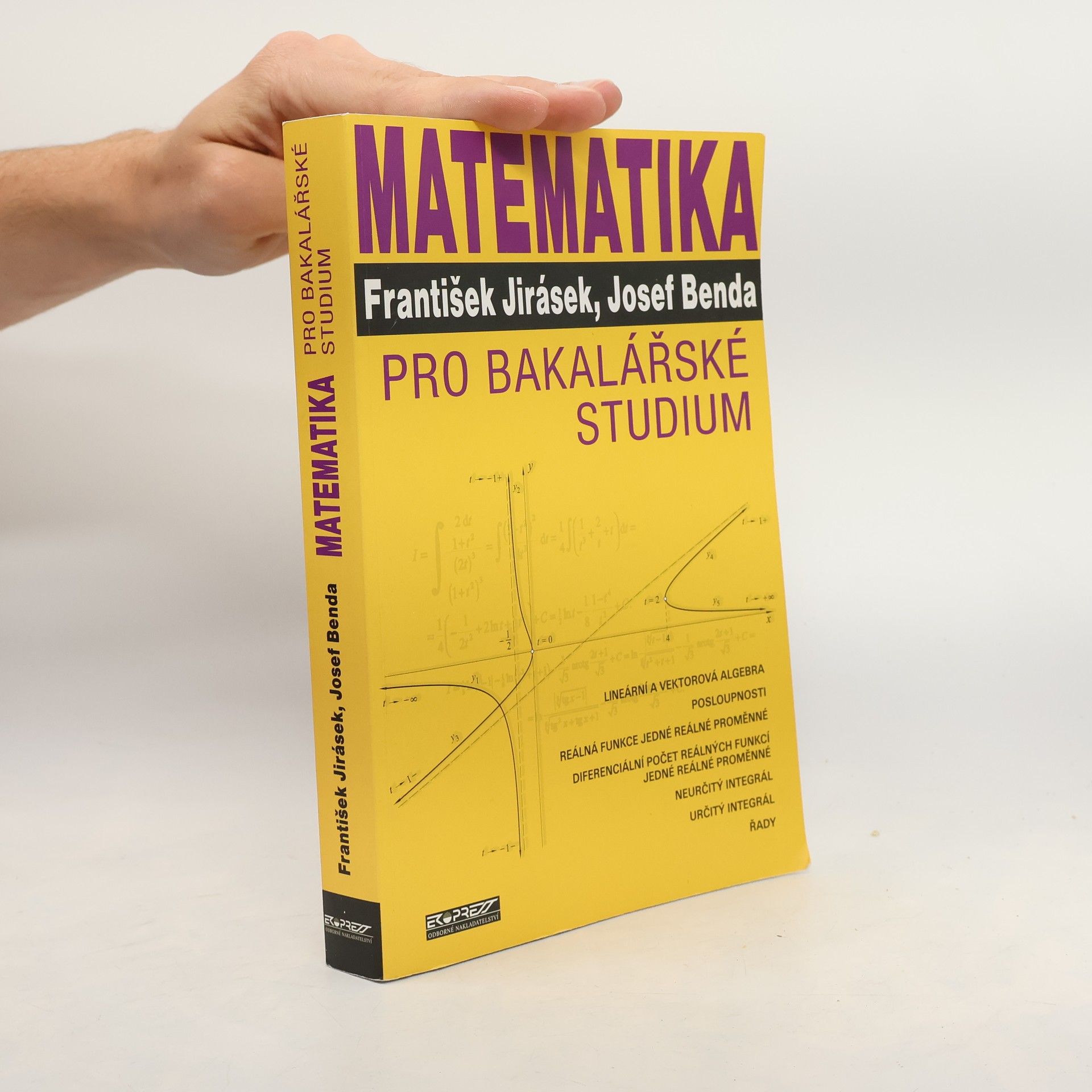 Josef Benda Matematika pro bakalářské studium