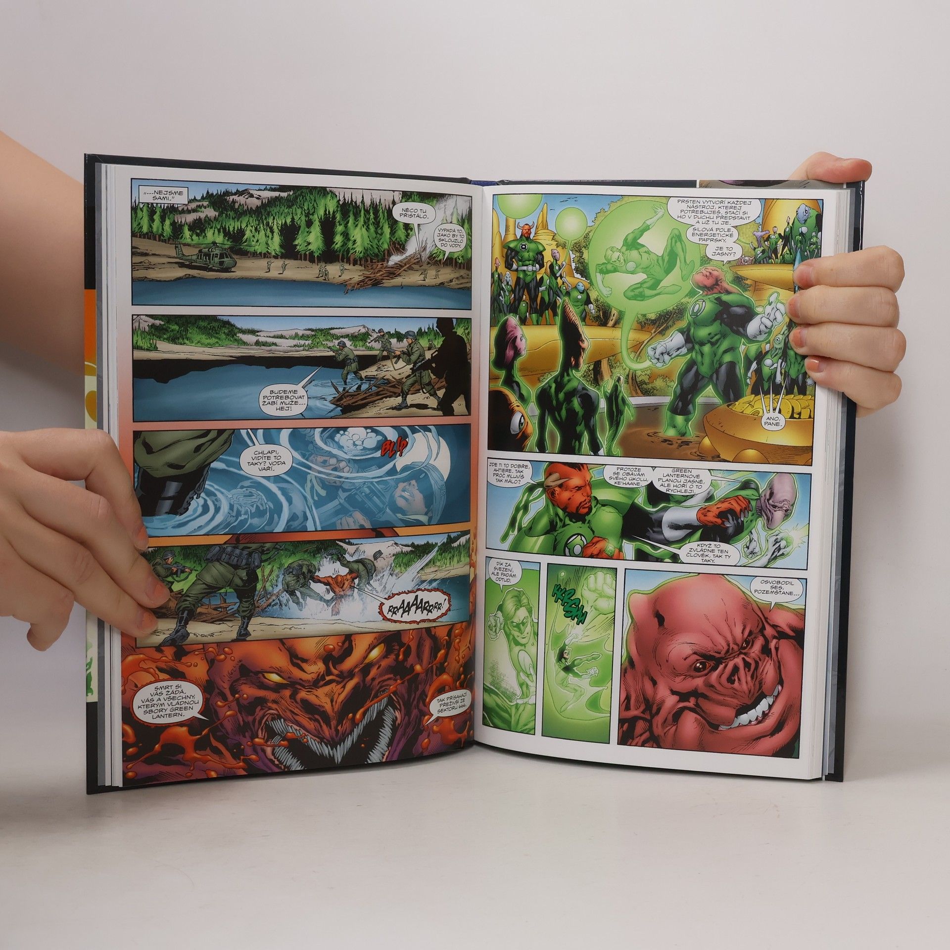 Collectif d'auteurs Green Lantern. Tajemství původu