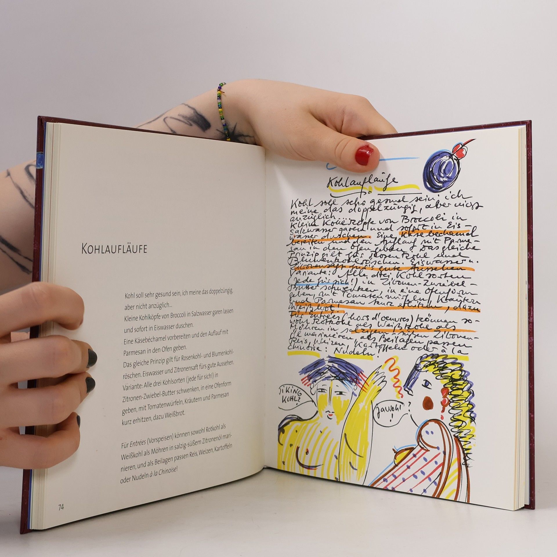 Lena Vandrey Kochbilderbuch für weibliche Lebenskunst