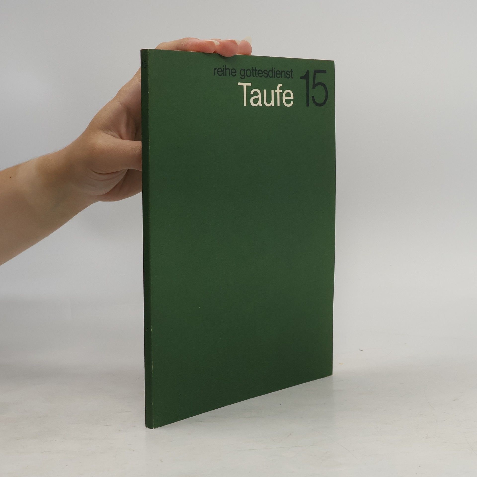 Reihe Gottesdienst - 3: Taufe