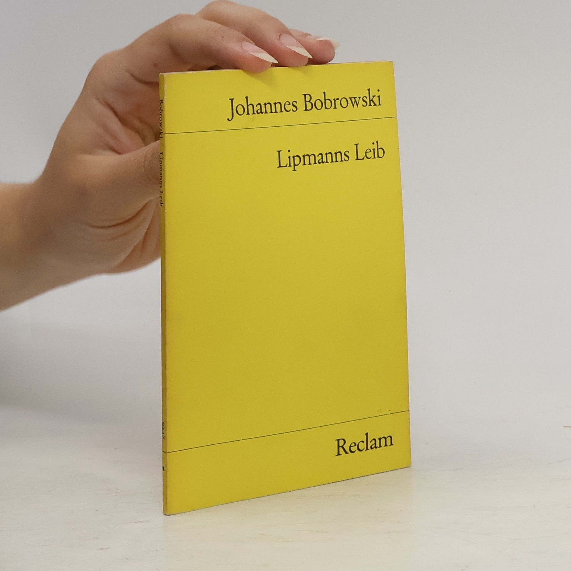 Reclams Universal-Bibliothek: Lipmanns Leib