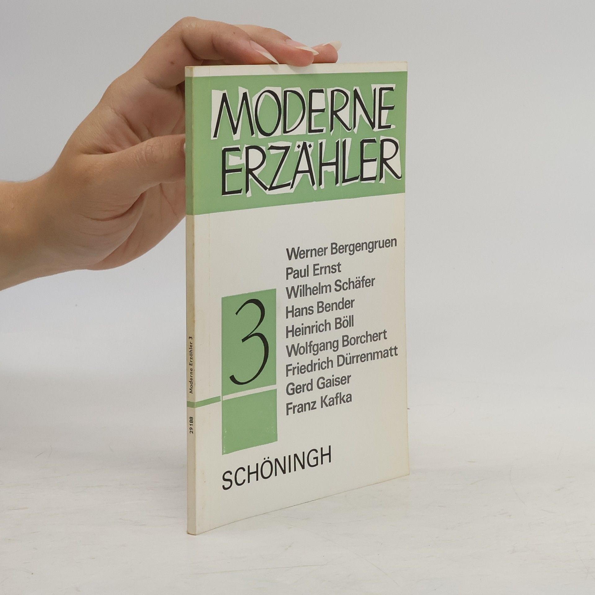 Hans Bender Moderne Erzähler