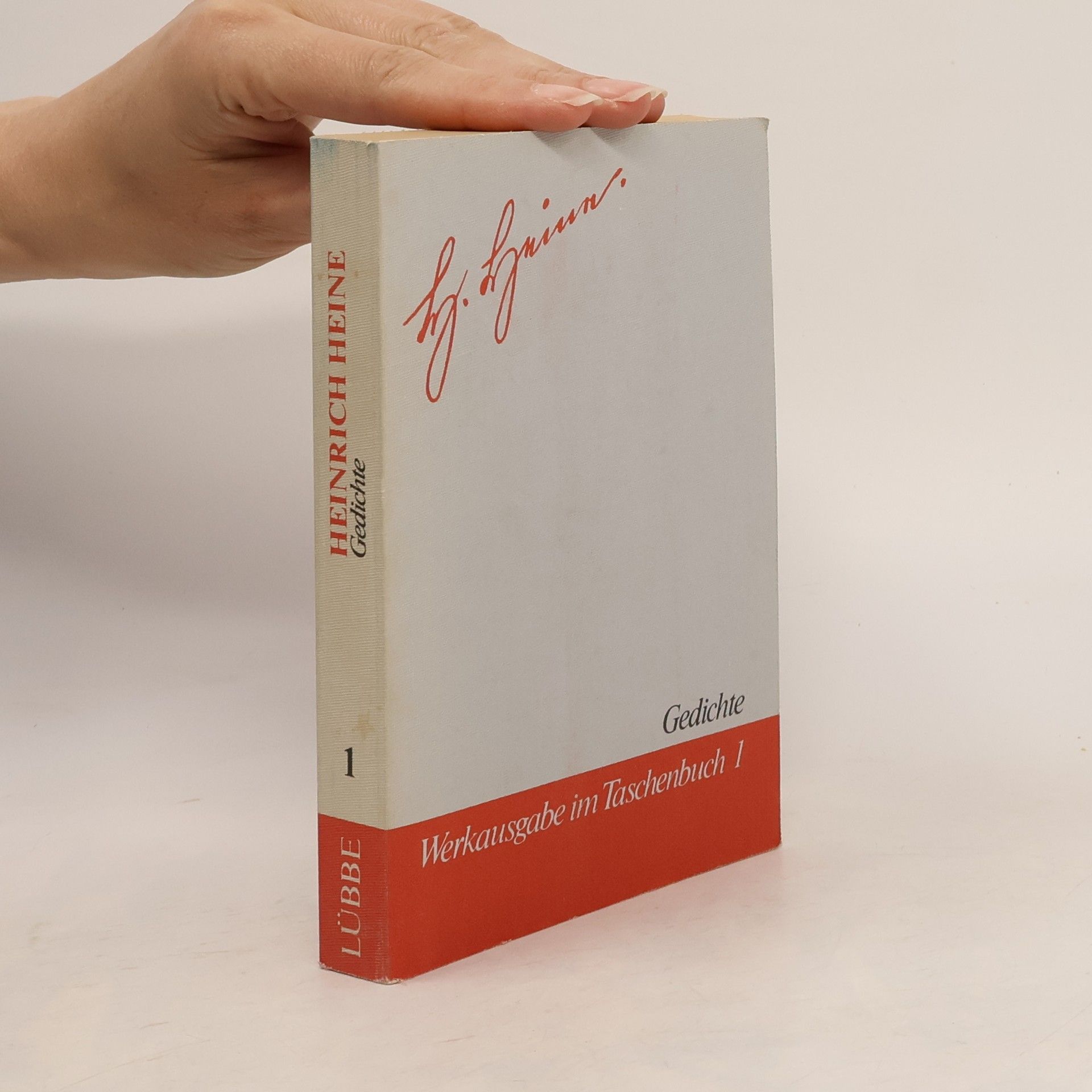 Heinrich Heine Werkausgabe im Taschenbuch 1.- 4. díl