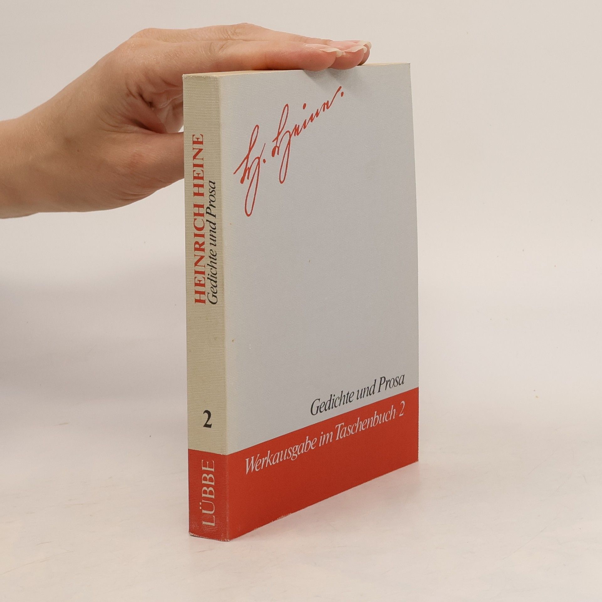 Heinrich Heine Werkausgabe im Taschenbuch 1.- 4. díl