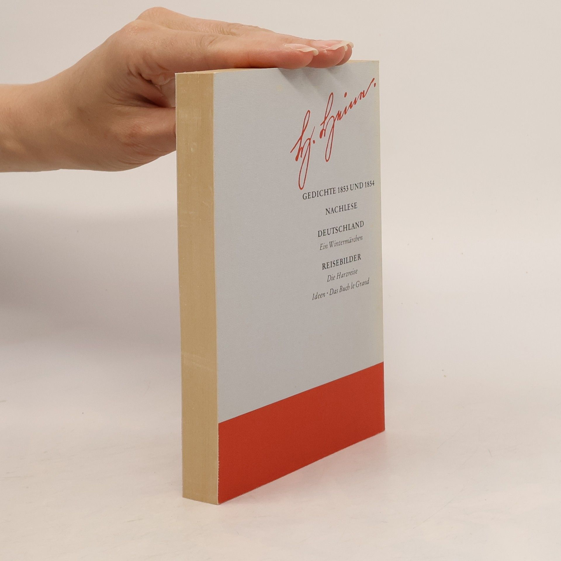 Heinrich Heine Werkausgabe im Taschenbuch 1.- 4. díl