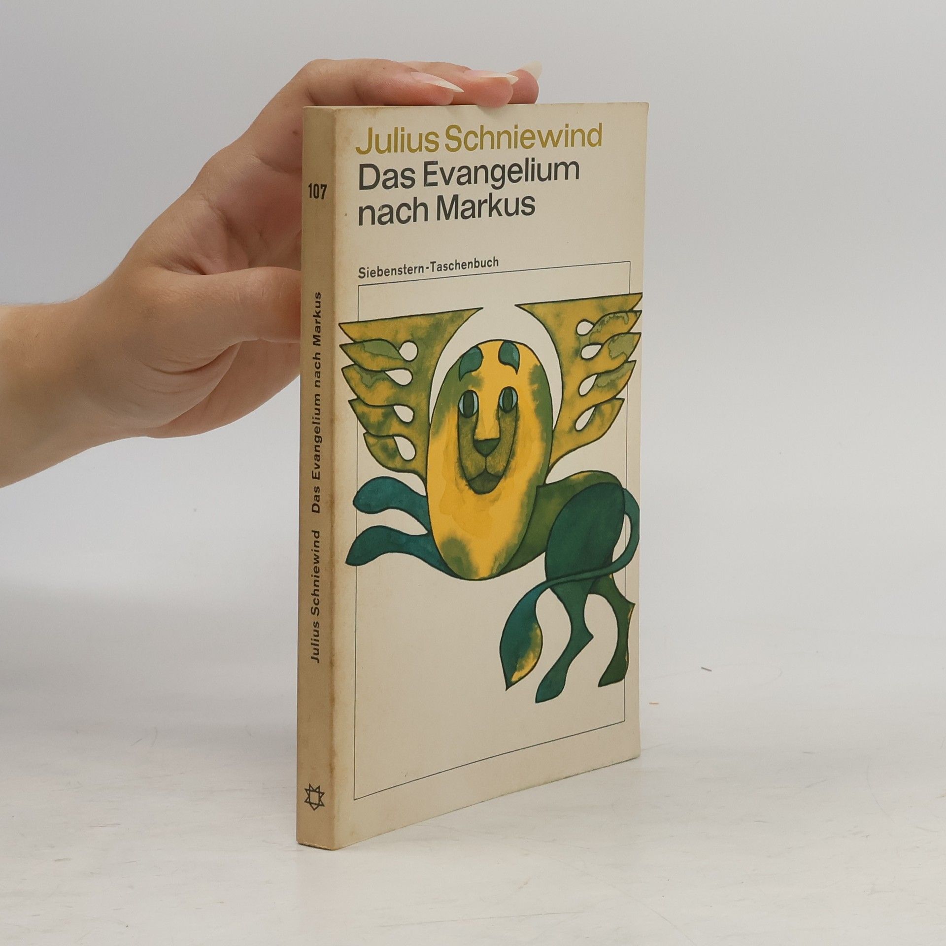 Julius Schniewind Das Evangelium nach Markus