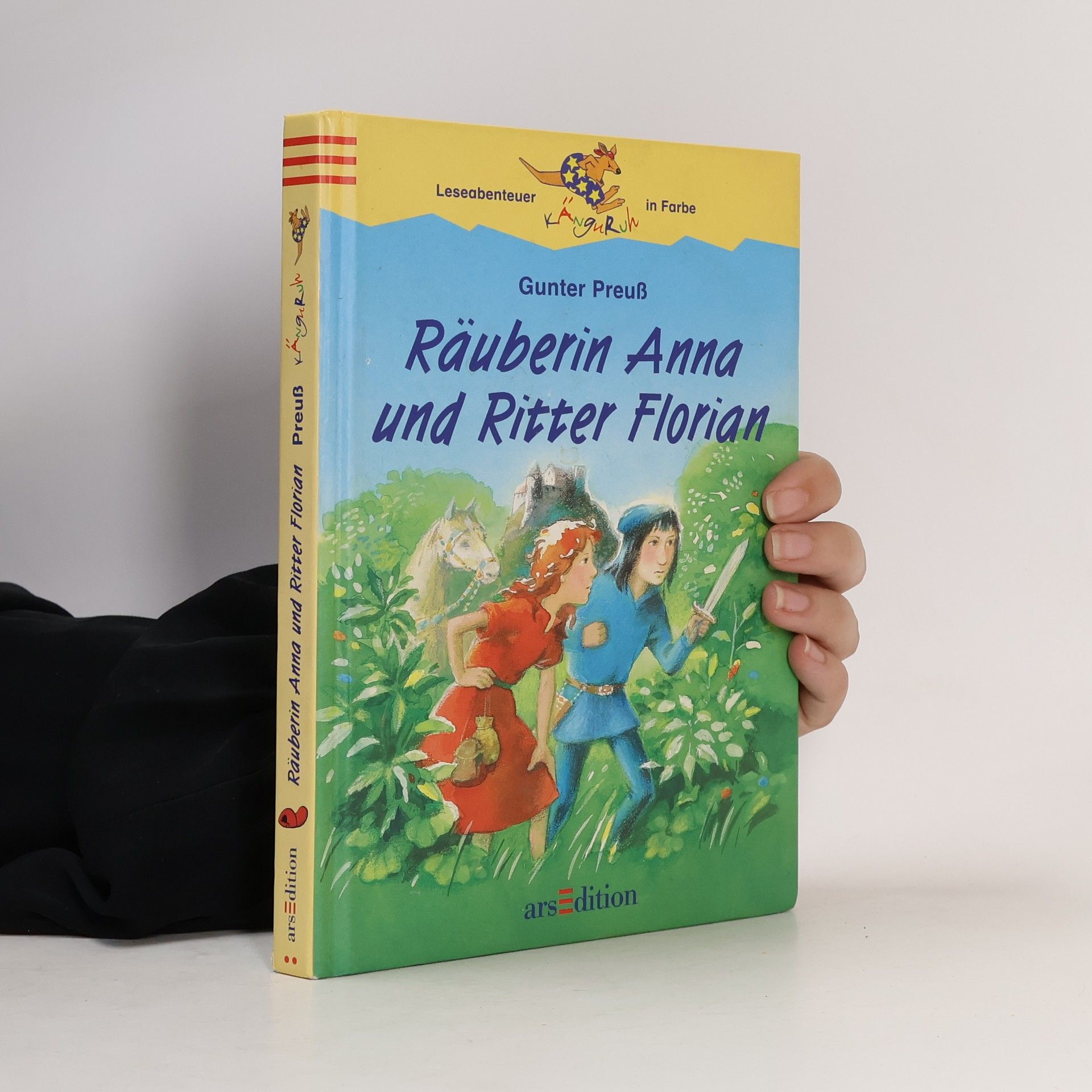 Känguruh Leseabenteuer in Farbe / Ab 8 Jahren: Räuberin Anna und Ritter Florian
