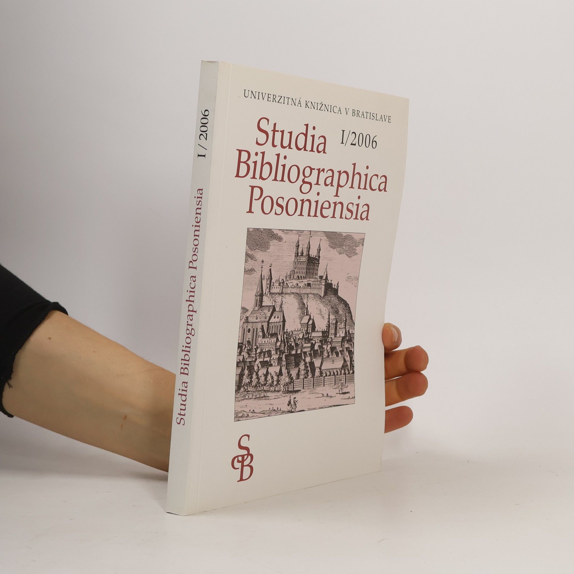 Kolektív autorov Studia Bibliographica Posoniensia