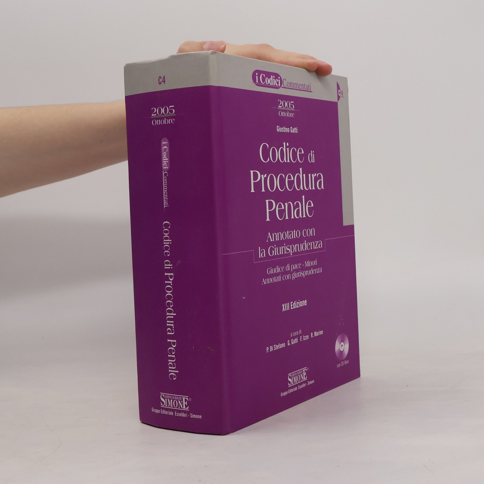 R. Marino I Codici Commentati: Codice di procedura penale. Annotato con la giurisprudenza. Con CD-ROM