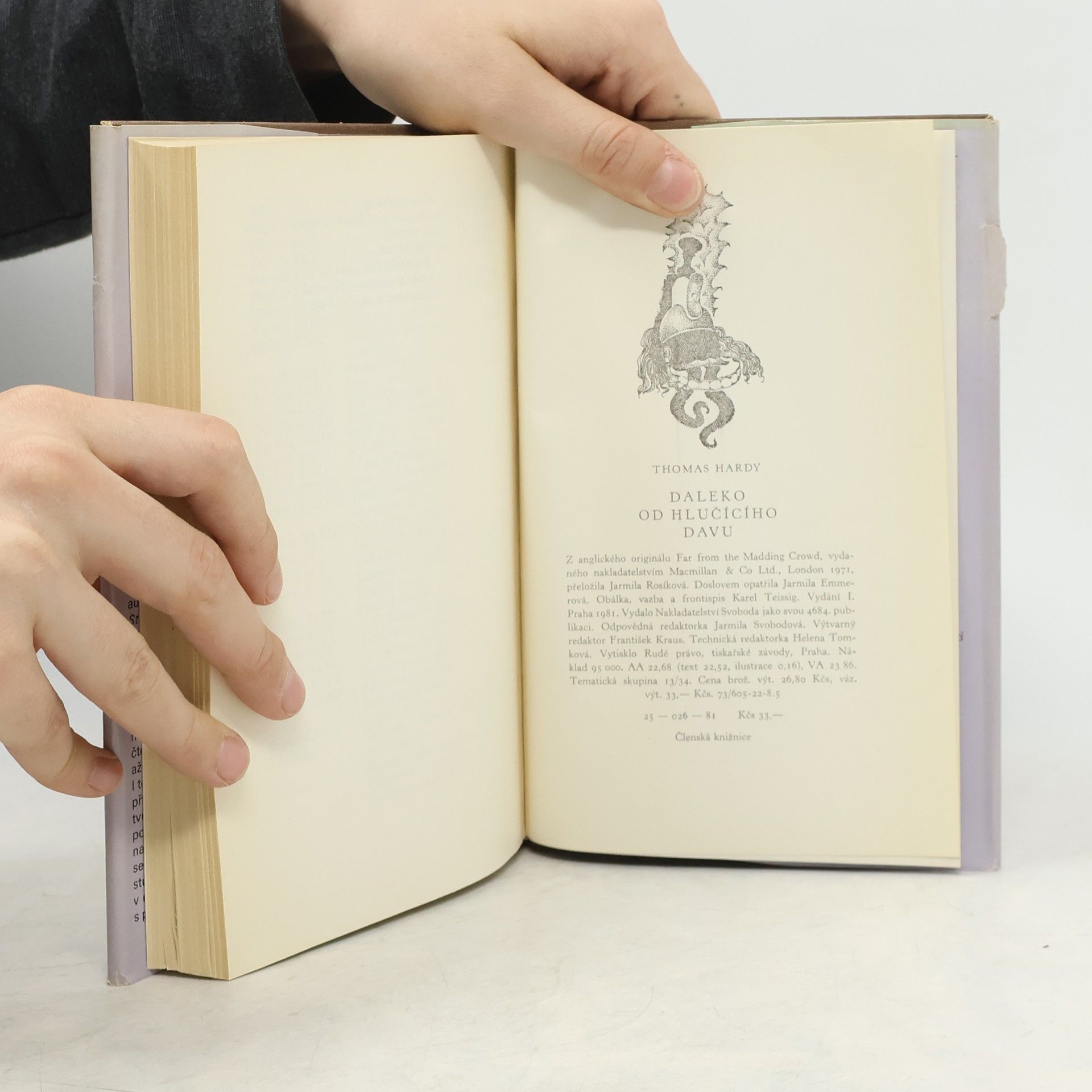 Thomas Hardy Daleko od hlučícího davu