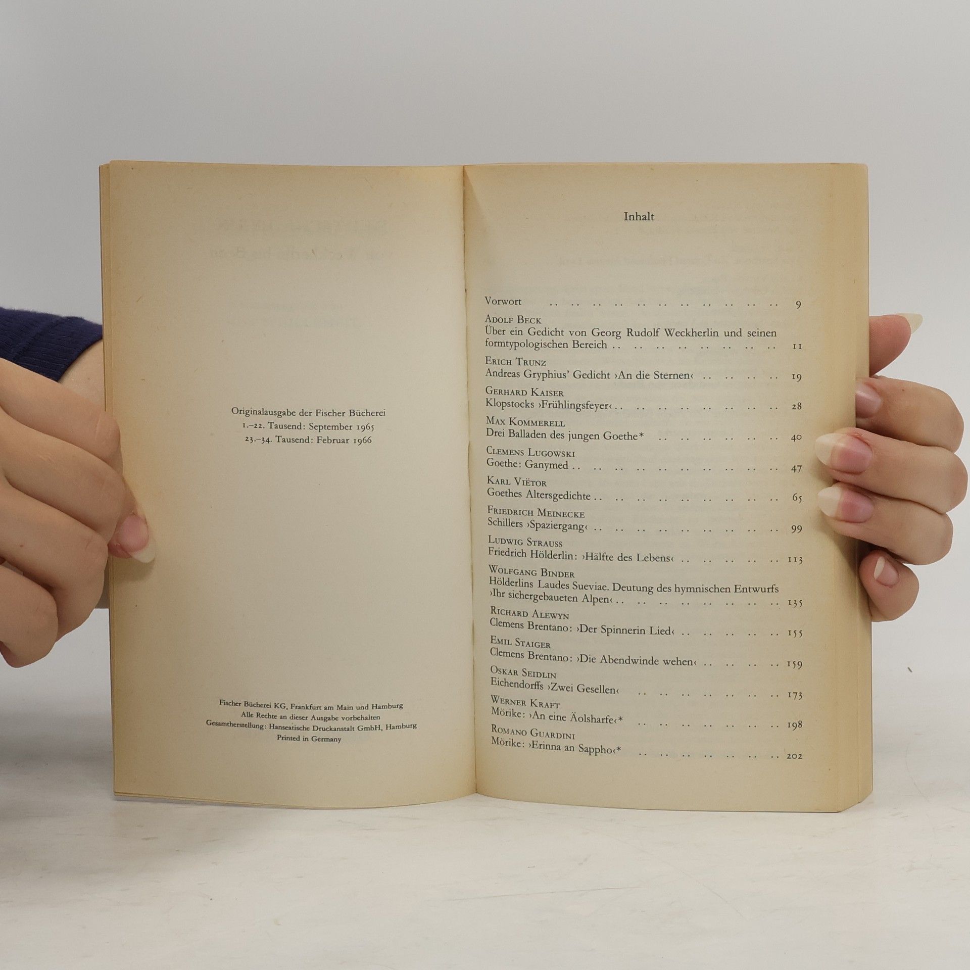 Autores varios Interpretationen 1: Deutsche Lyrik von Weckherlin bis Benn