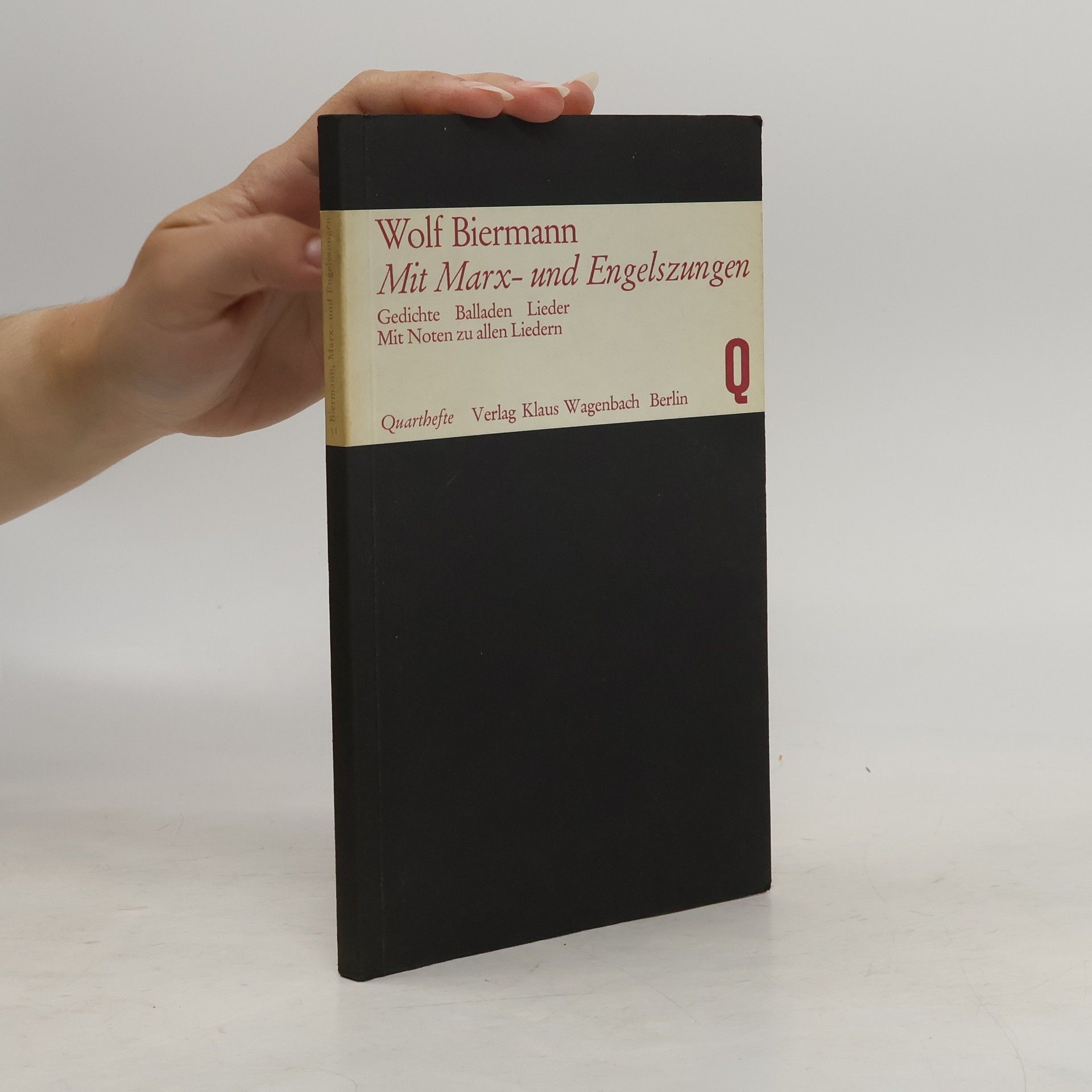 Wolf Biermann Mit Marx- und Engelszungen