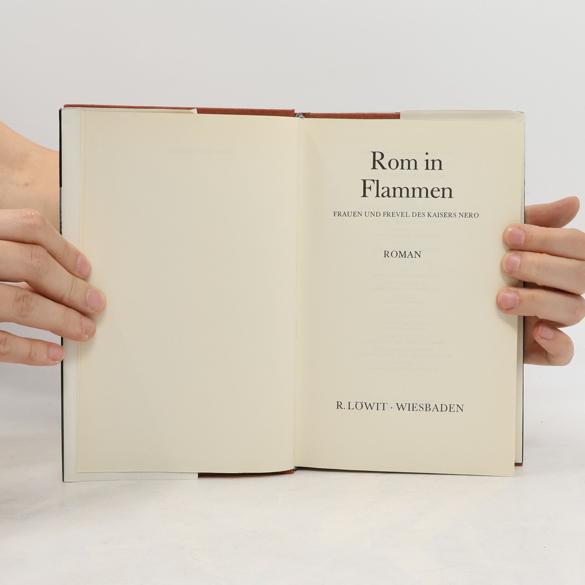 Matthias Lichtenfels Rom in Flammen
