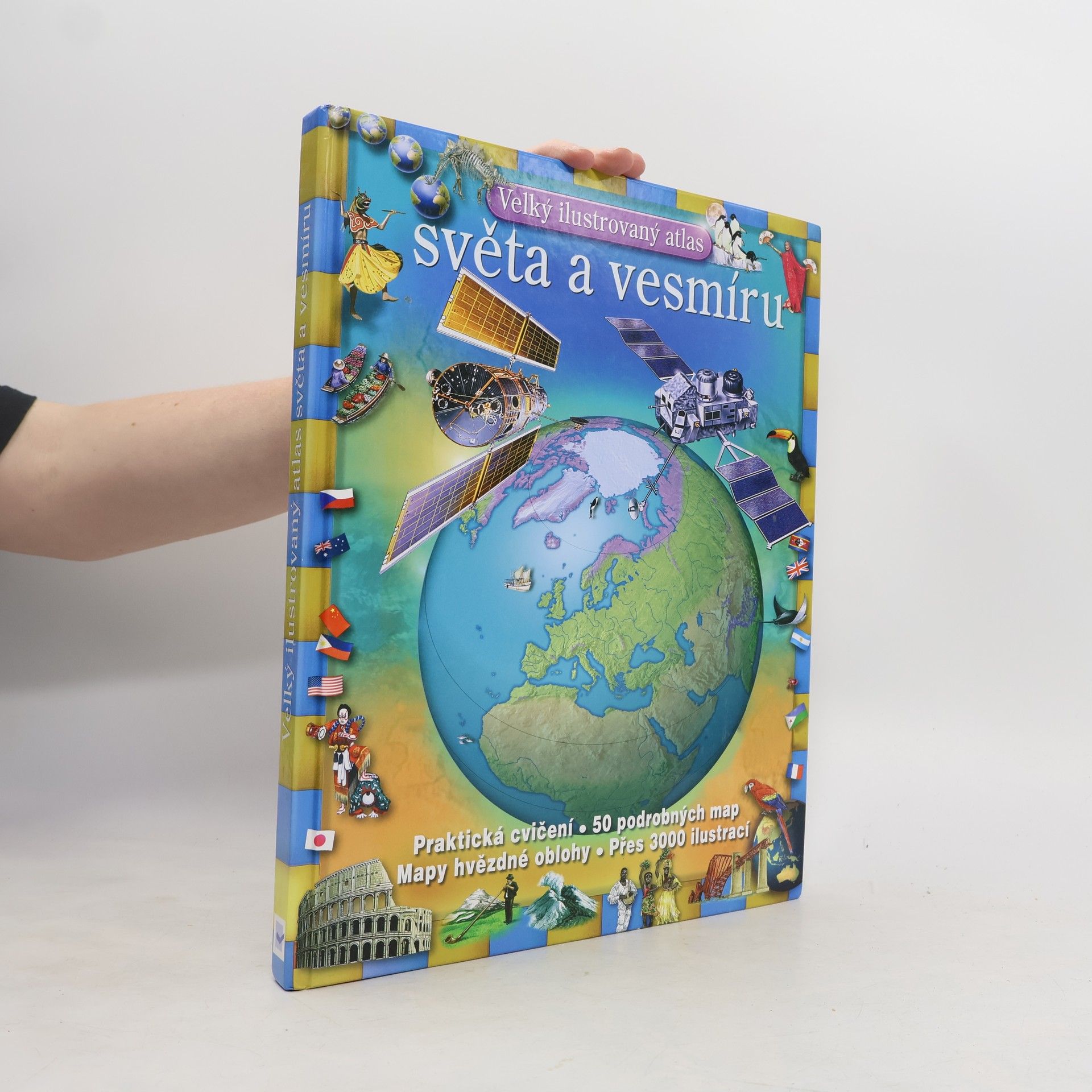 Auteurscollectief Velký ilustrovaný atlas světa a vesmíru.