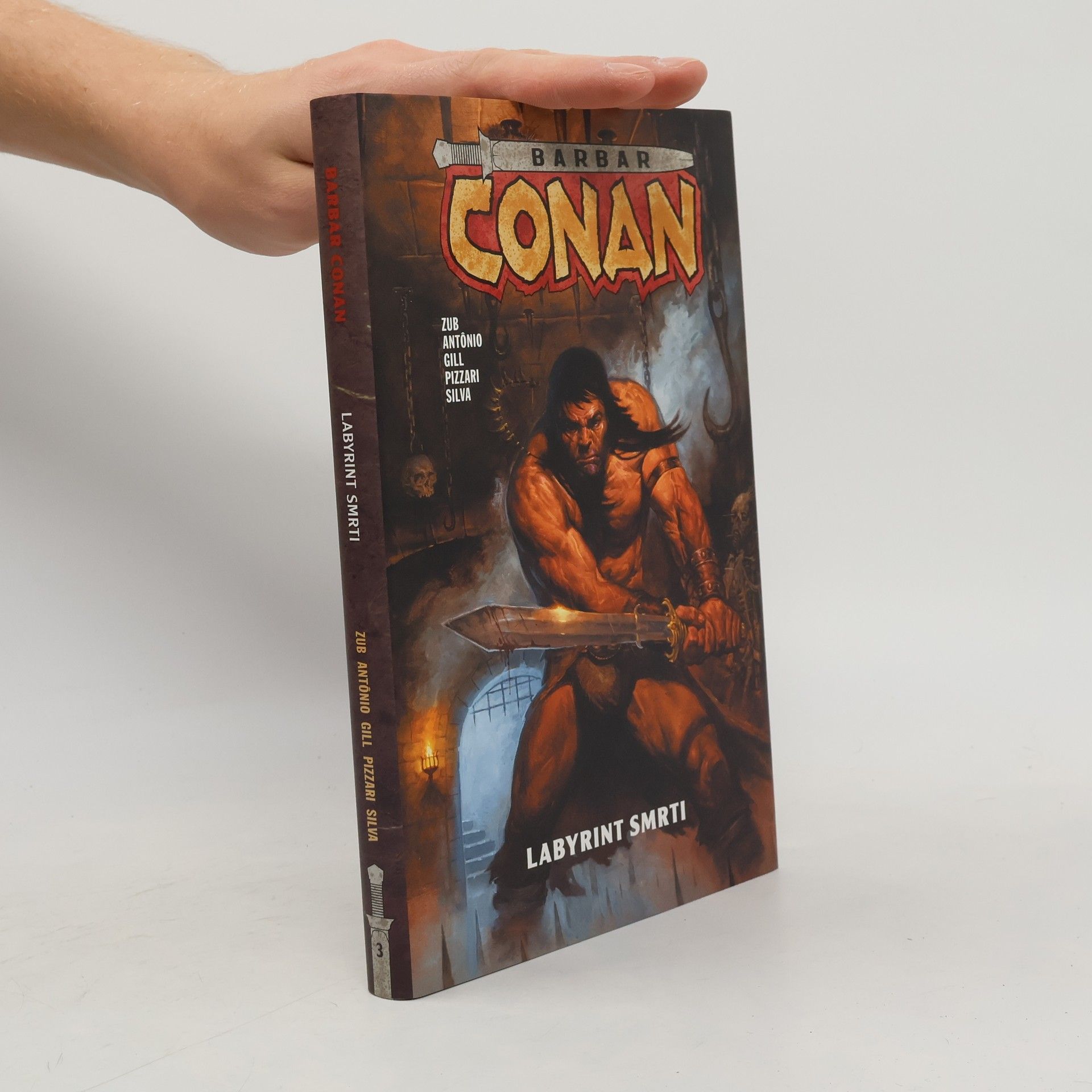 Jim Zub Barbar Conan. Labyrint smrti