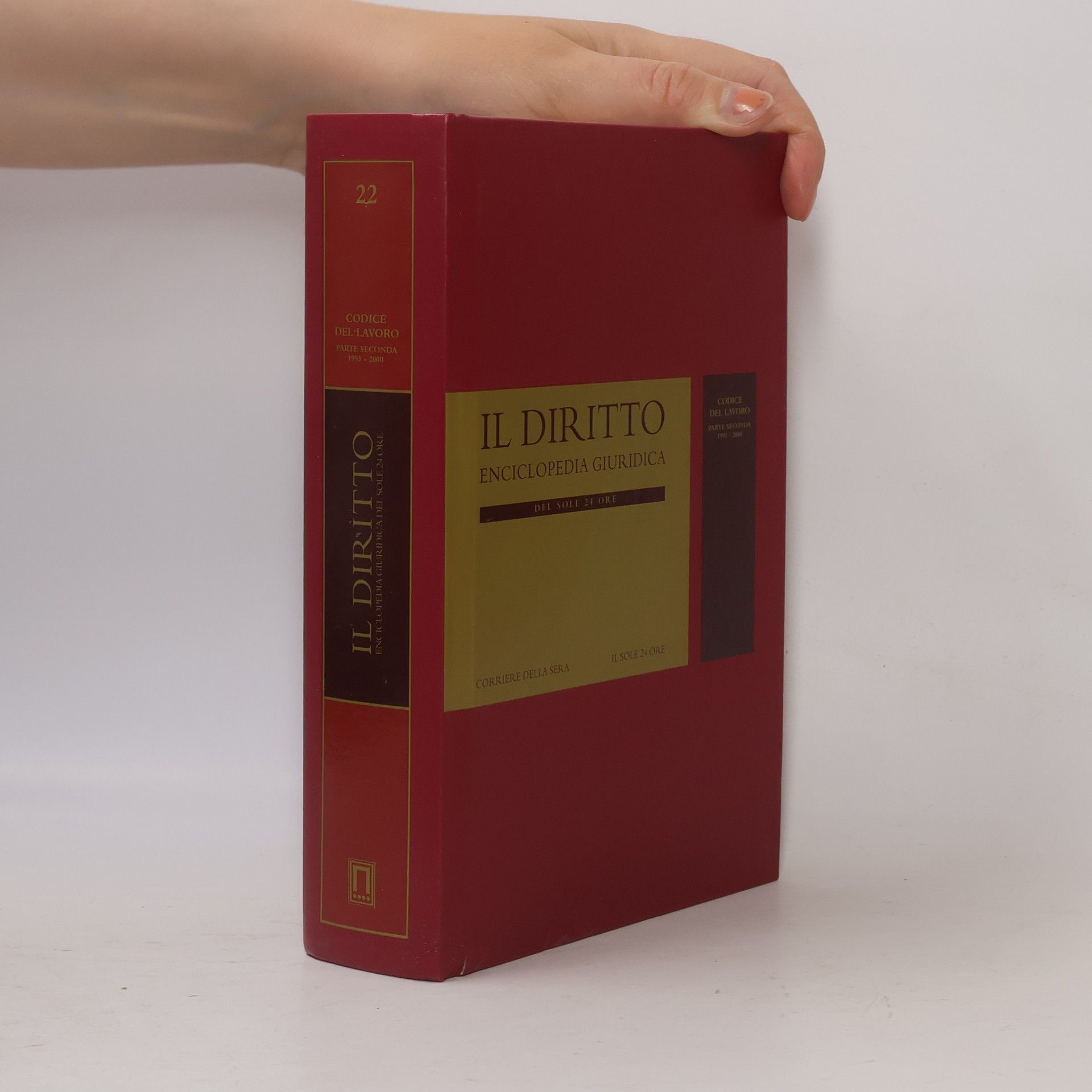 AA.VV. Il diritto. Enciclopedia Giuridica 22.