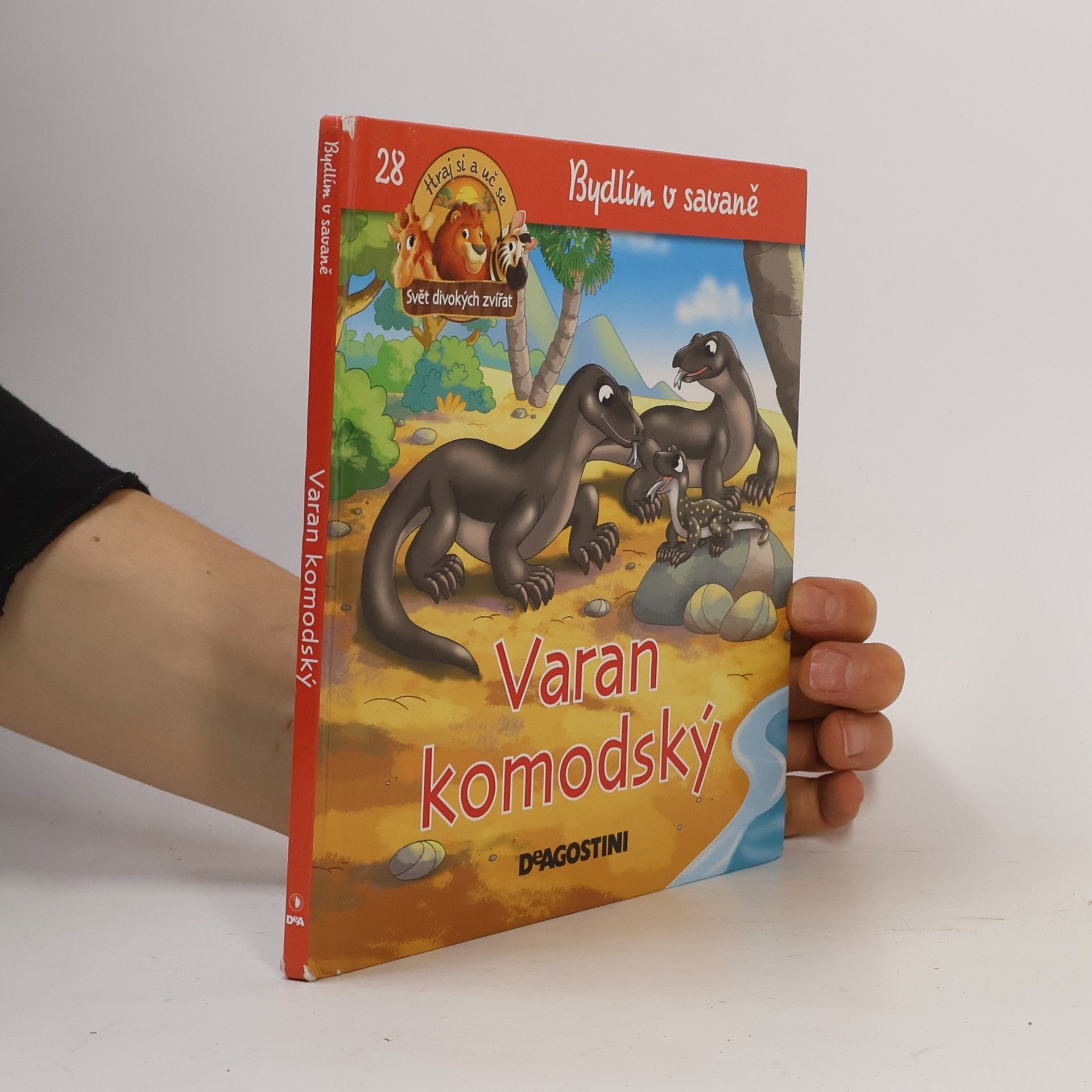 Various authors Bydlím v savaně 28. Varan komodský