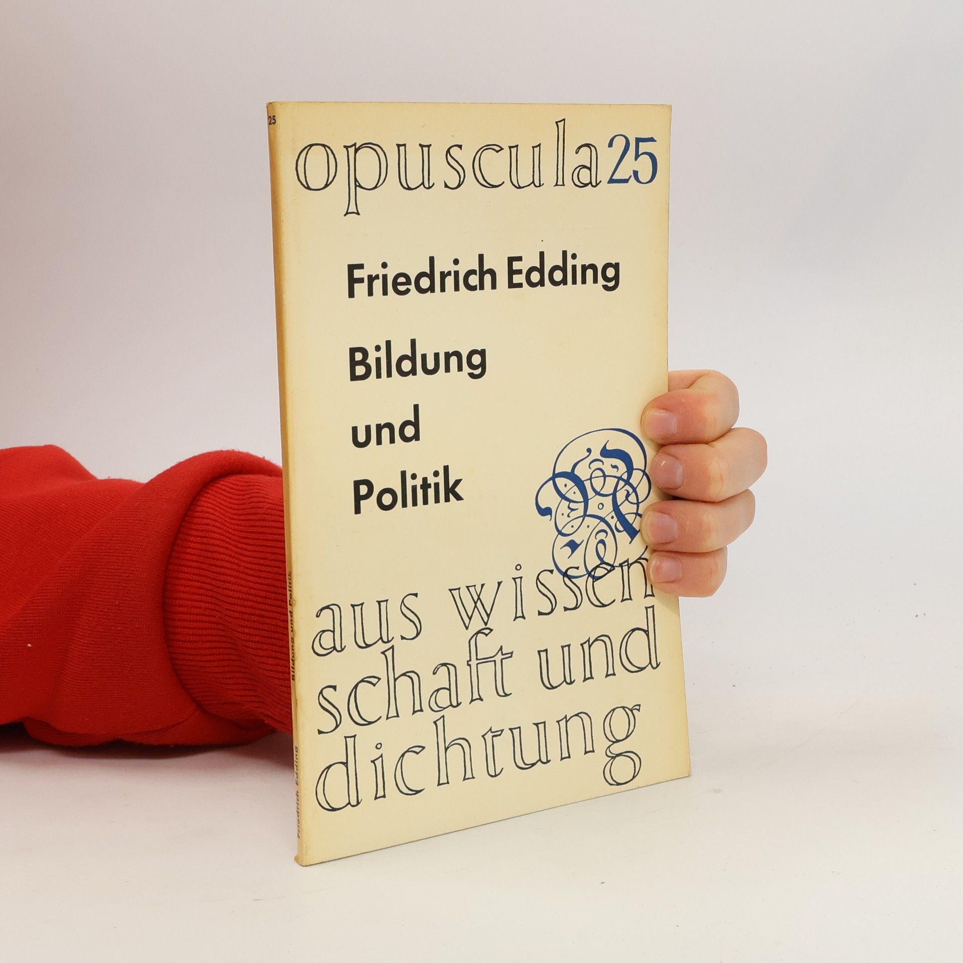 Friedrich Edding Bildung und Politik