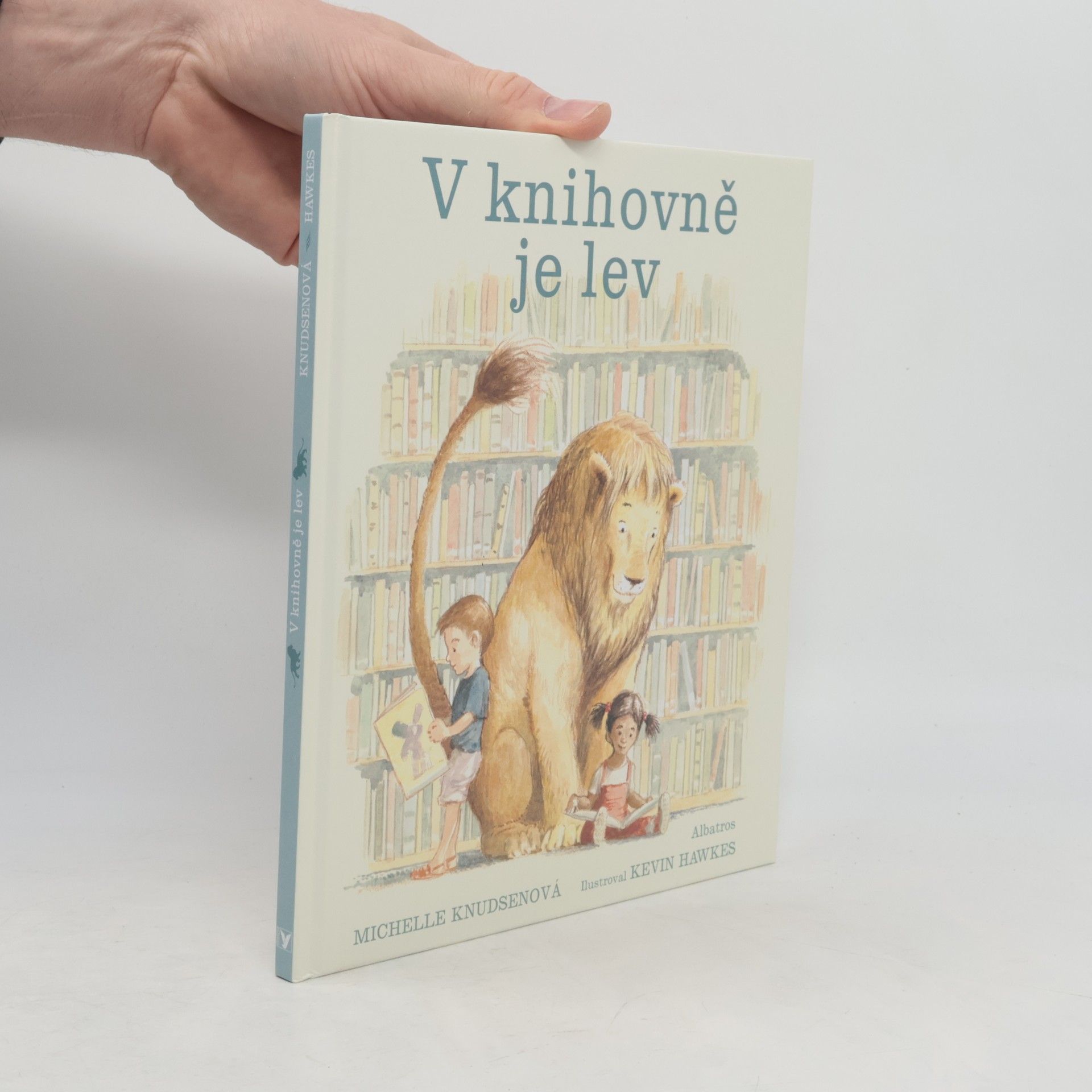 Michelle Knudsen V knihovně je lev