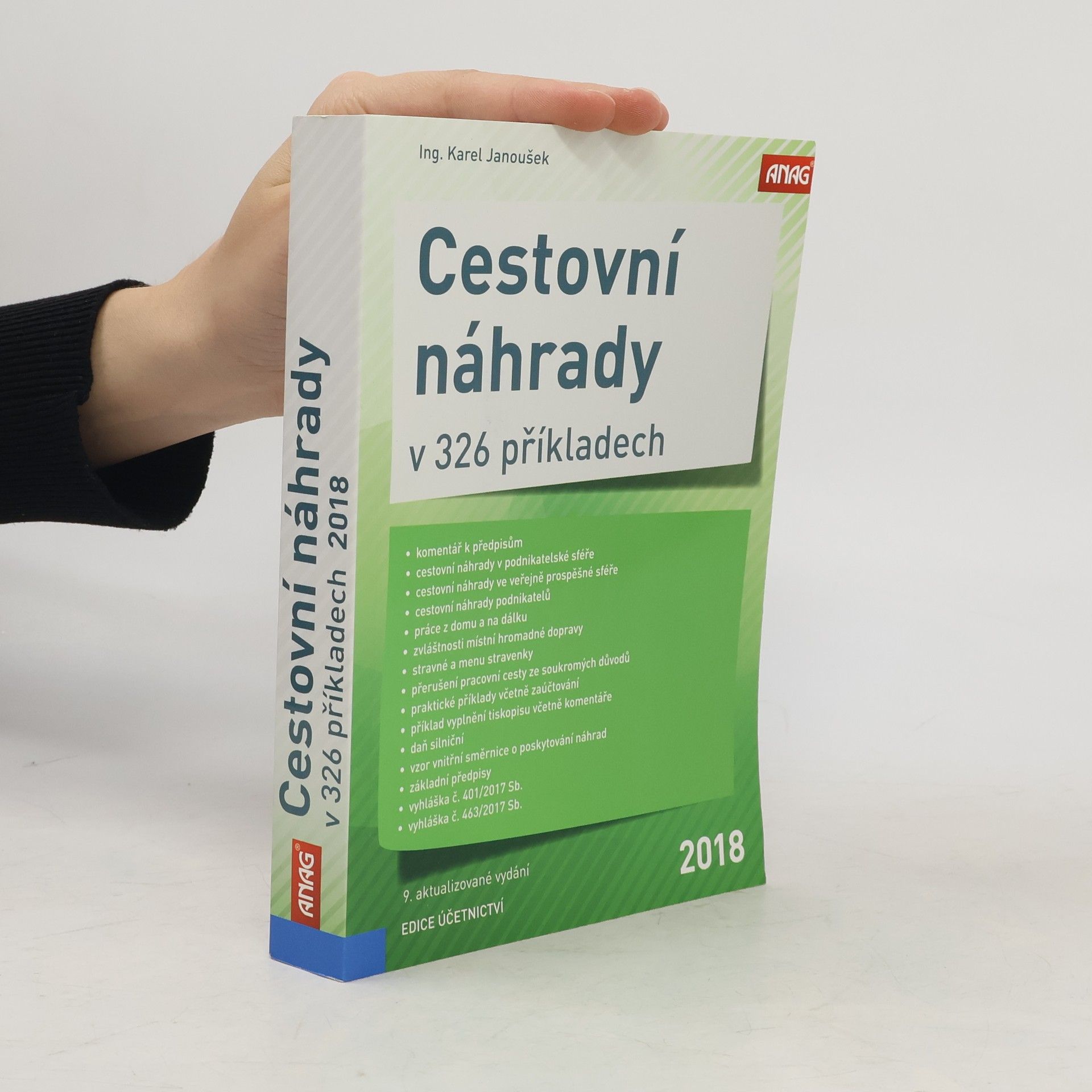 Karel Janoušek Cestovní náhrady ve 326 příkladech