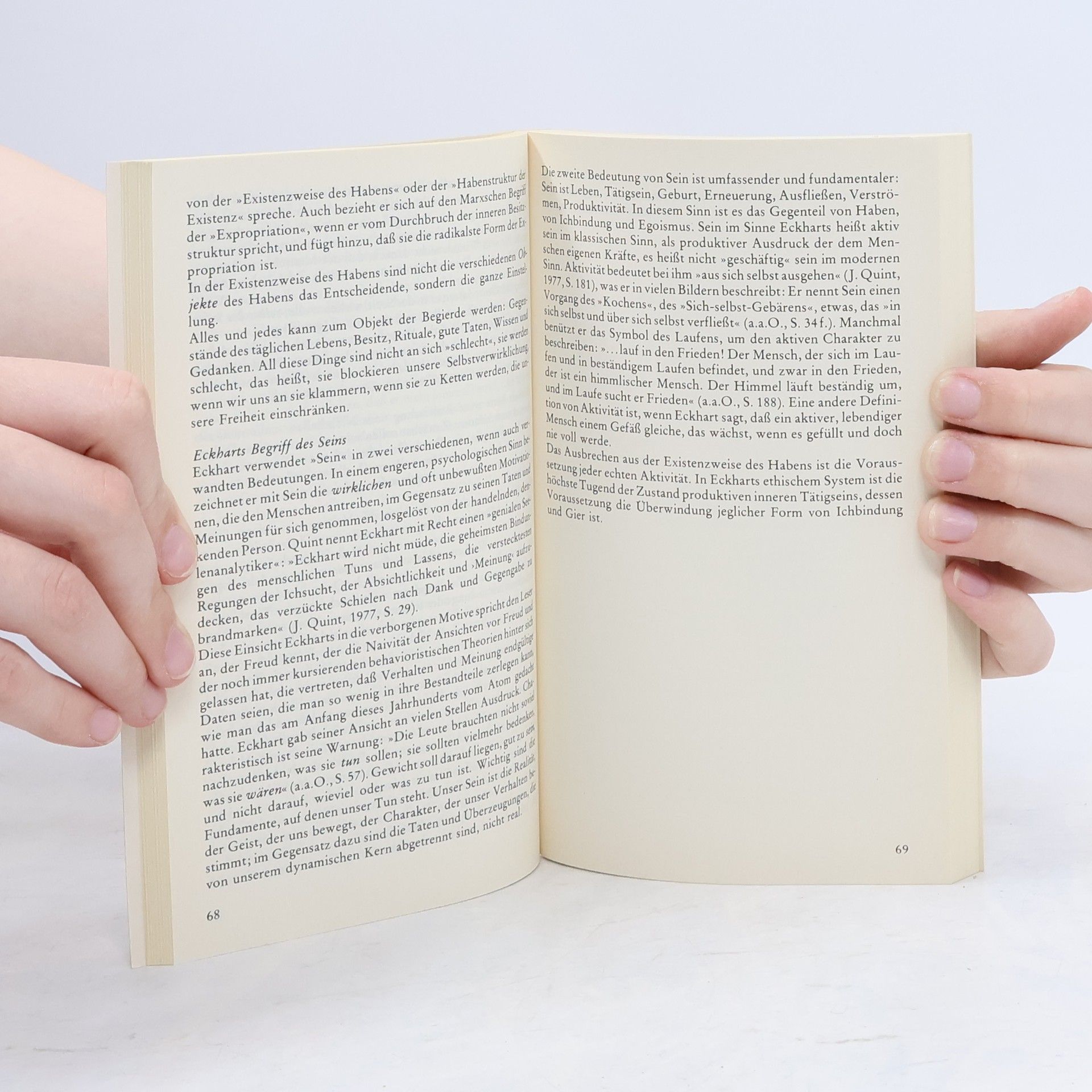 Erich Fromm Haben oder Sein