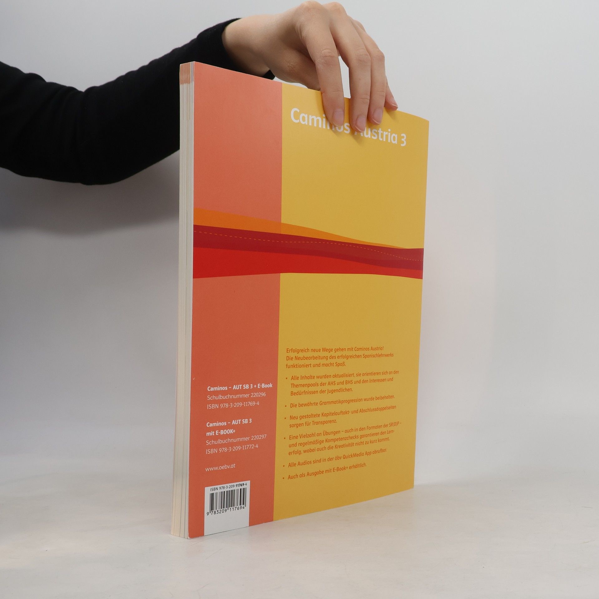 Anda Stöcklhuber Caminos Austria 3, Schulbuch + E-Book
