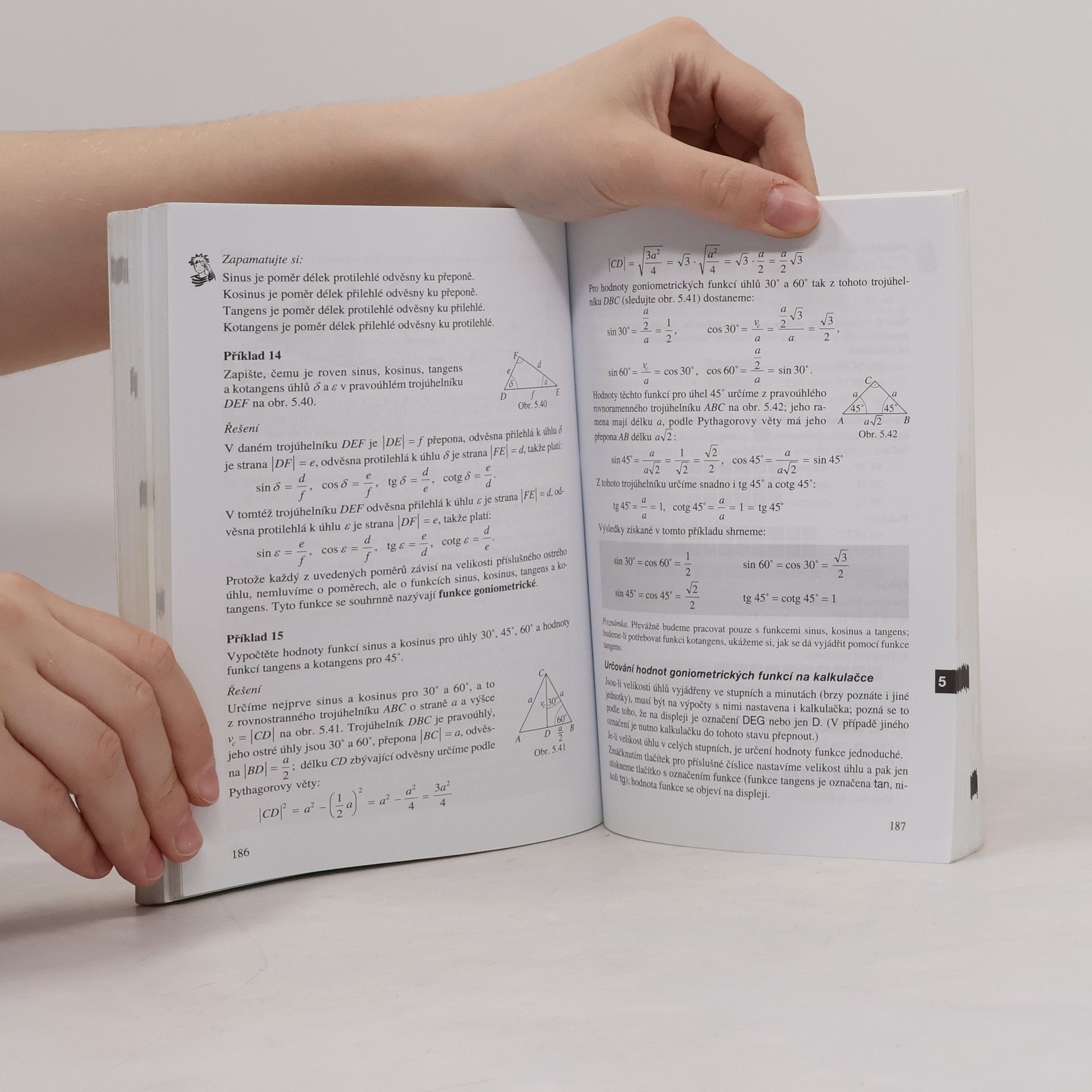 Emil Calda Matematika pro dvouleté a tříleté učební obory SOU. 1. díl