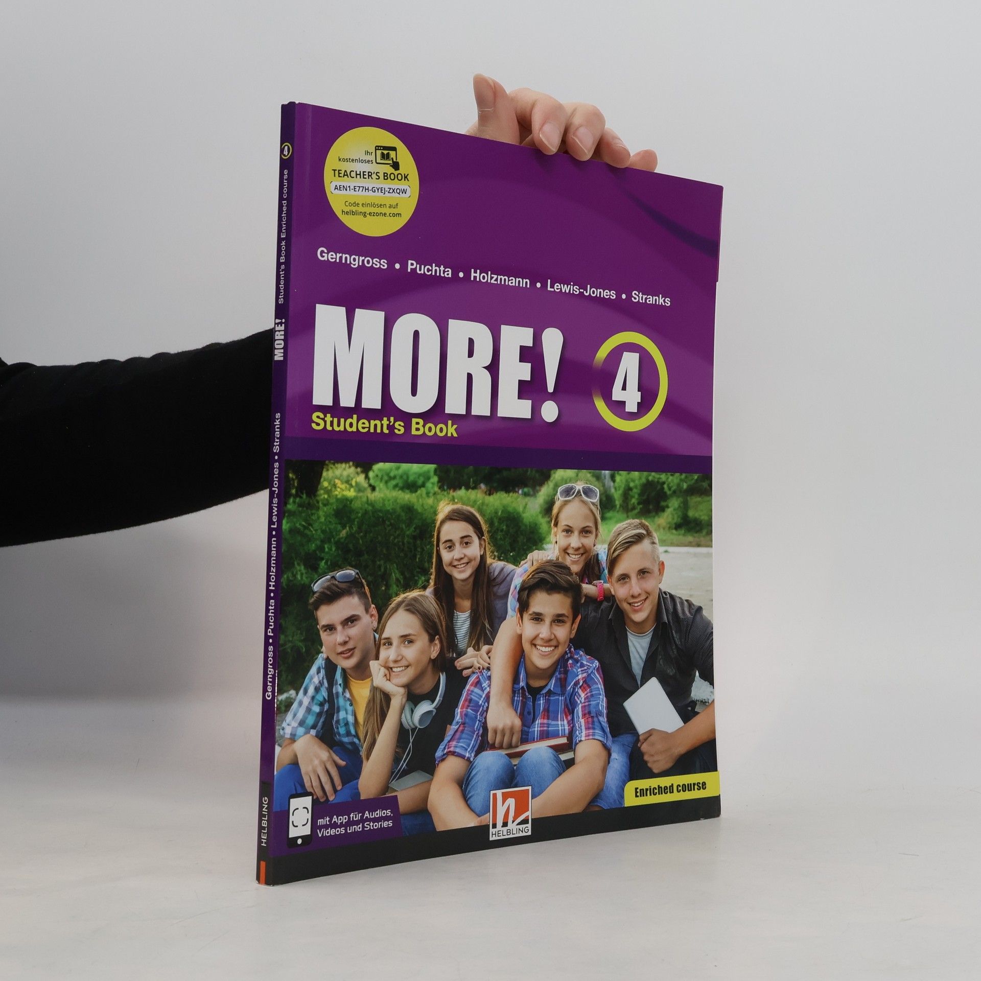 Günther Gerngross MORE! 4 Student's Book Enriched Course mit E-Book+ NEU