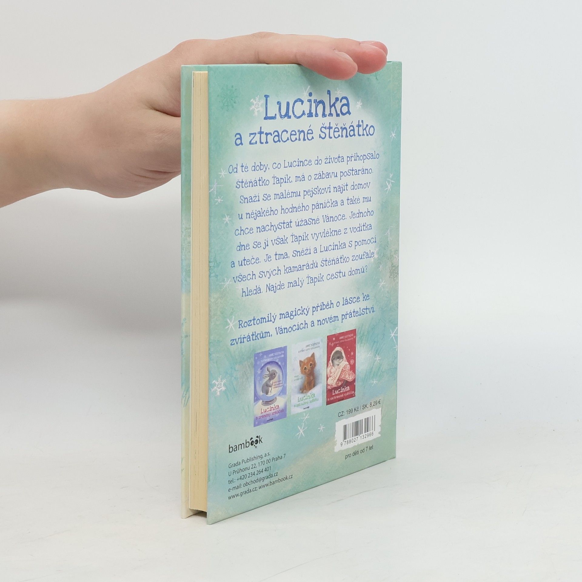 Anne Booth Lucinka a ztracené štěňátko