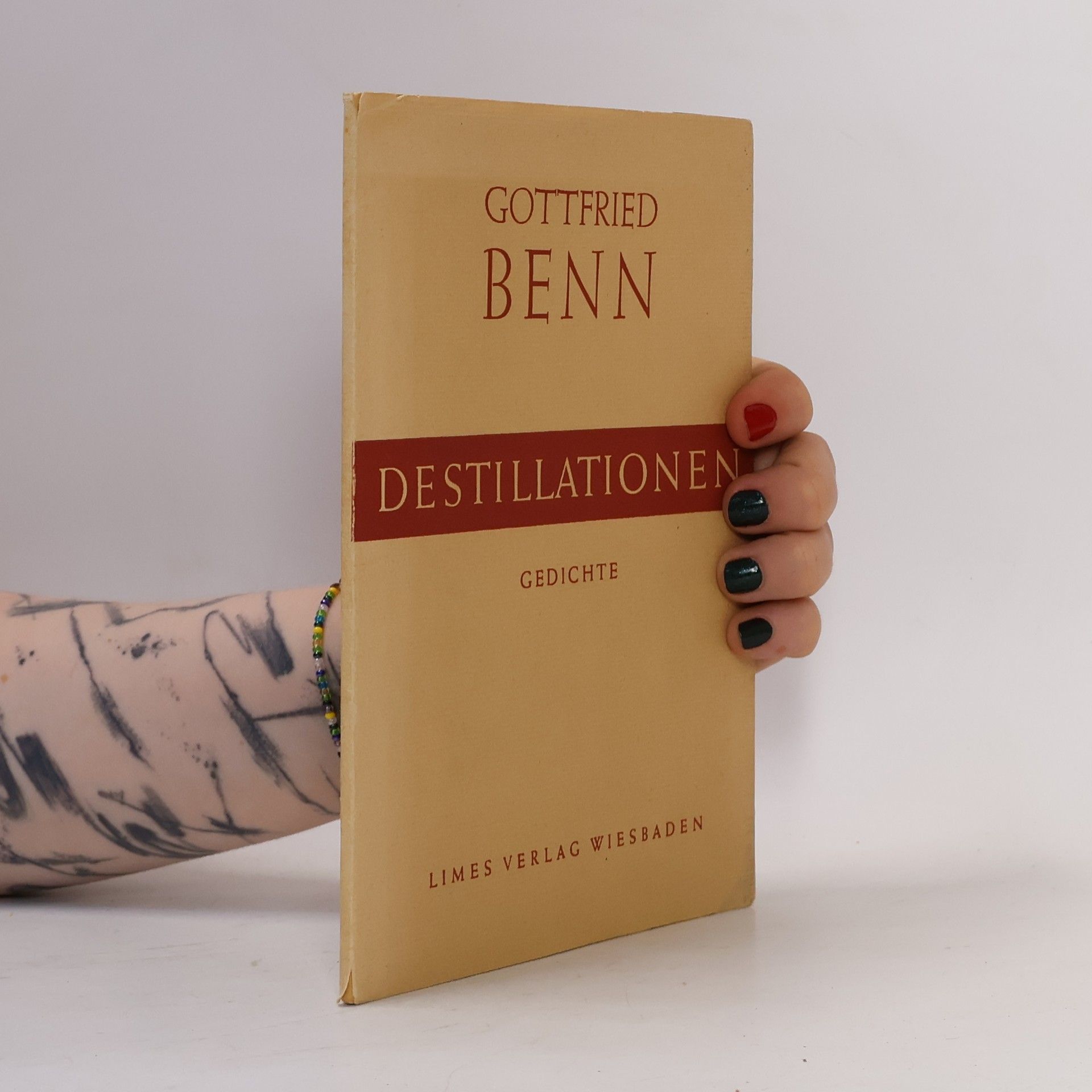 Gottfried Benn Destillationen