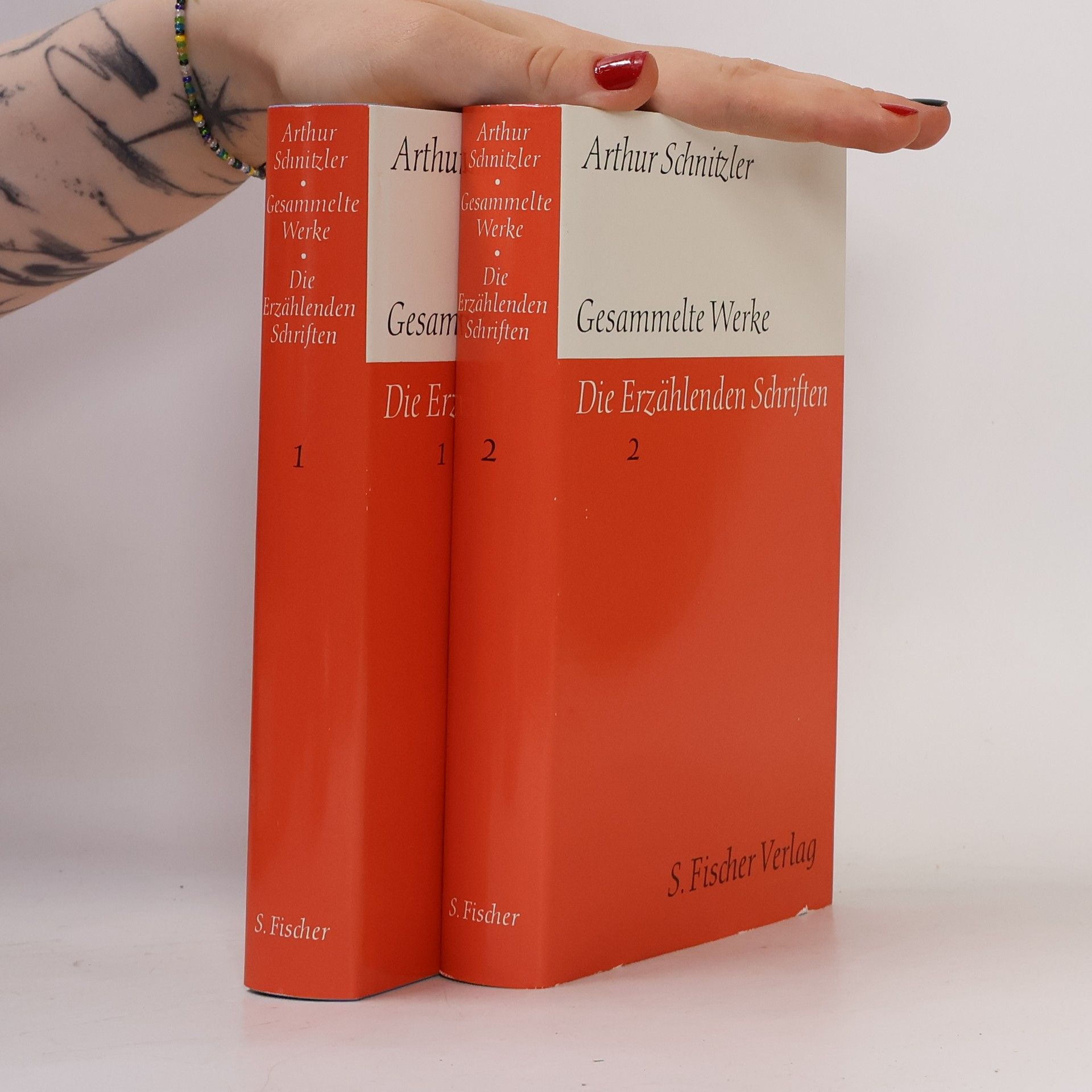 Arthur Schnitzler Gesammelte Werke. Die Erzählenden Schriften 1-2