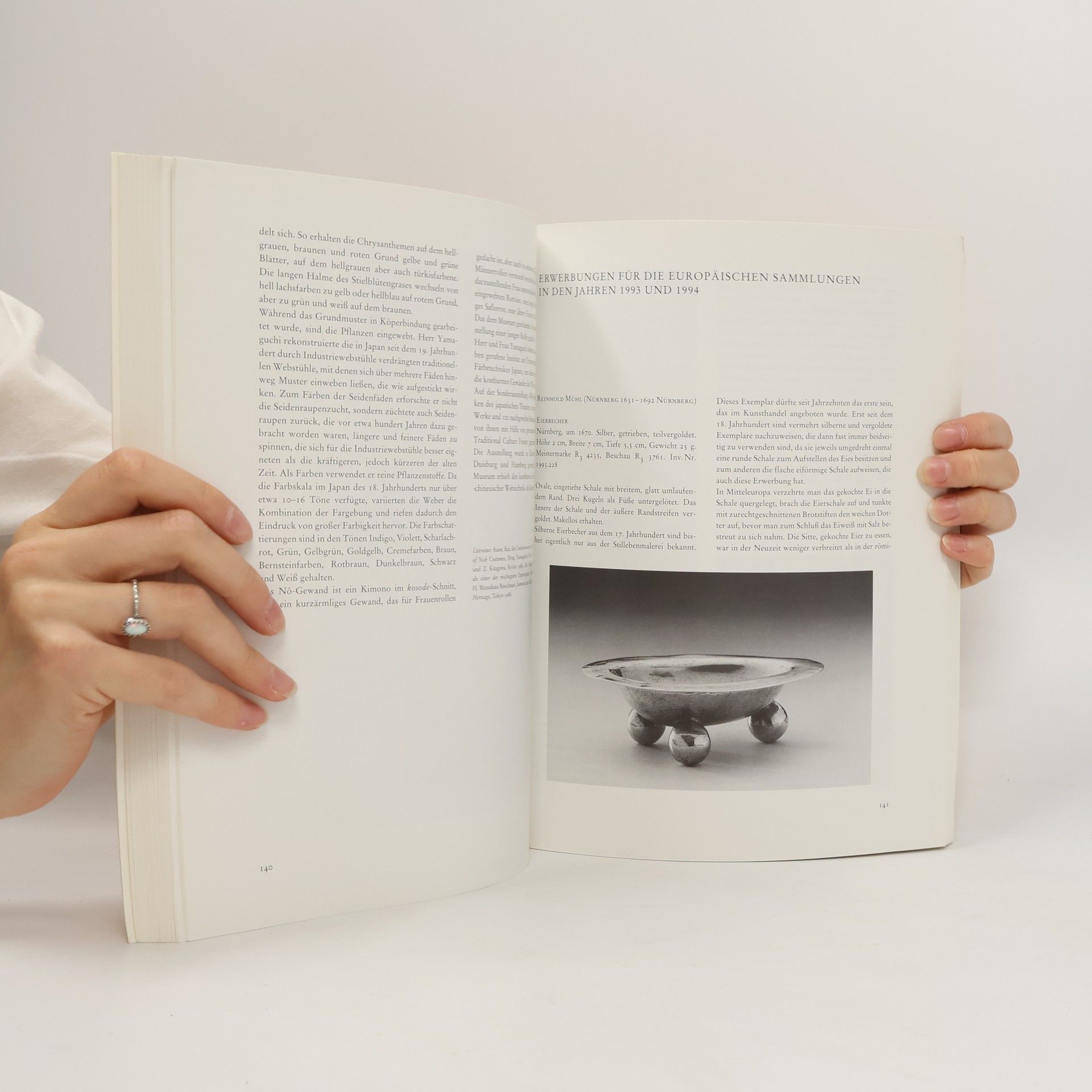 Various authors Jahrbuch des Museums für Kunst und Gewerbe Hamburg. Band 13, 1994