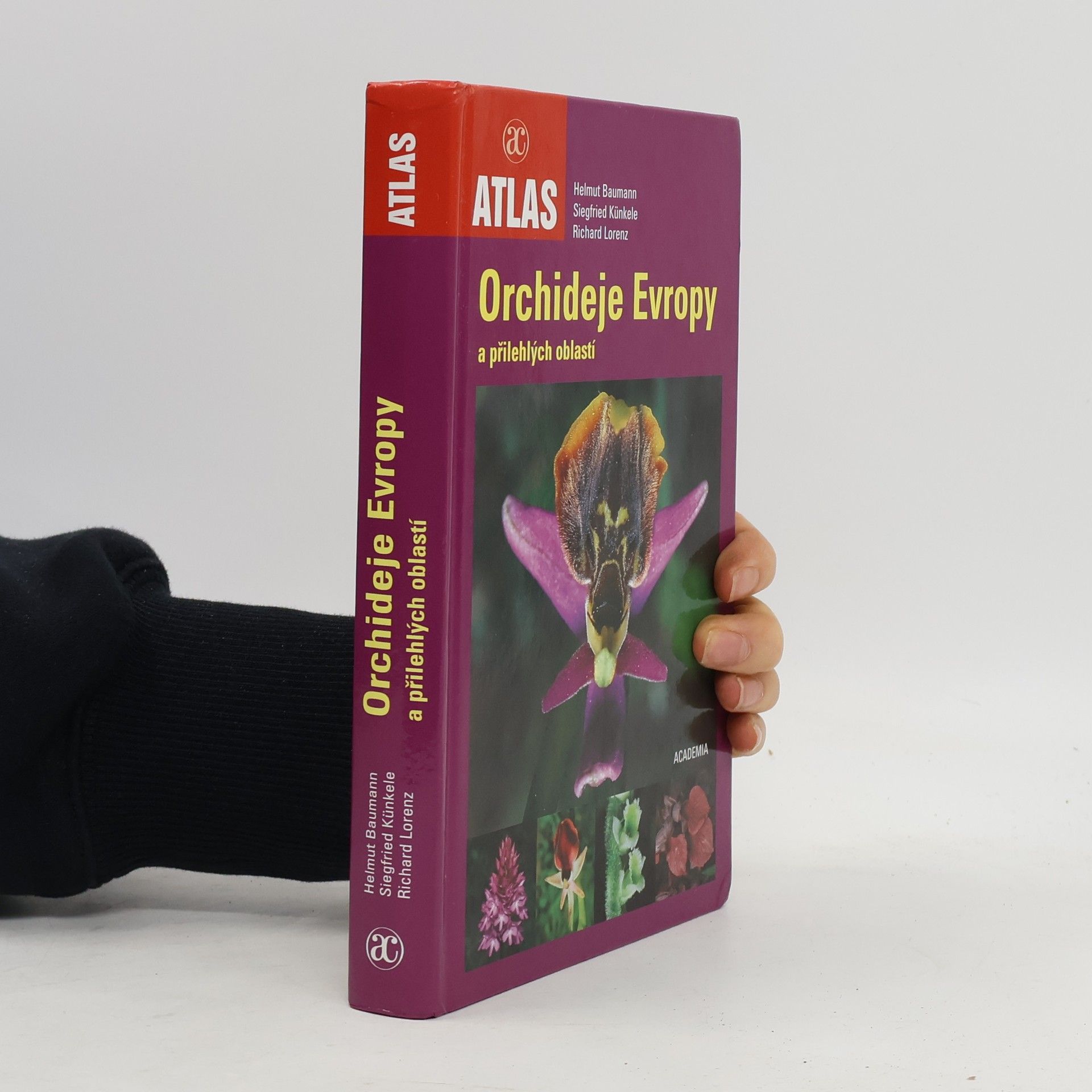 Siegfried Künkele Orchideje Evropy a přilehlých oblastí
